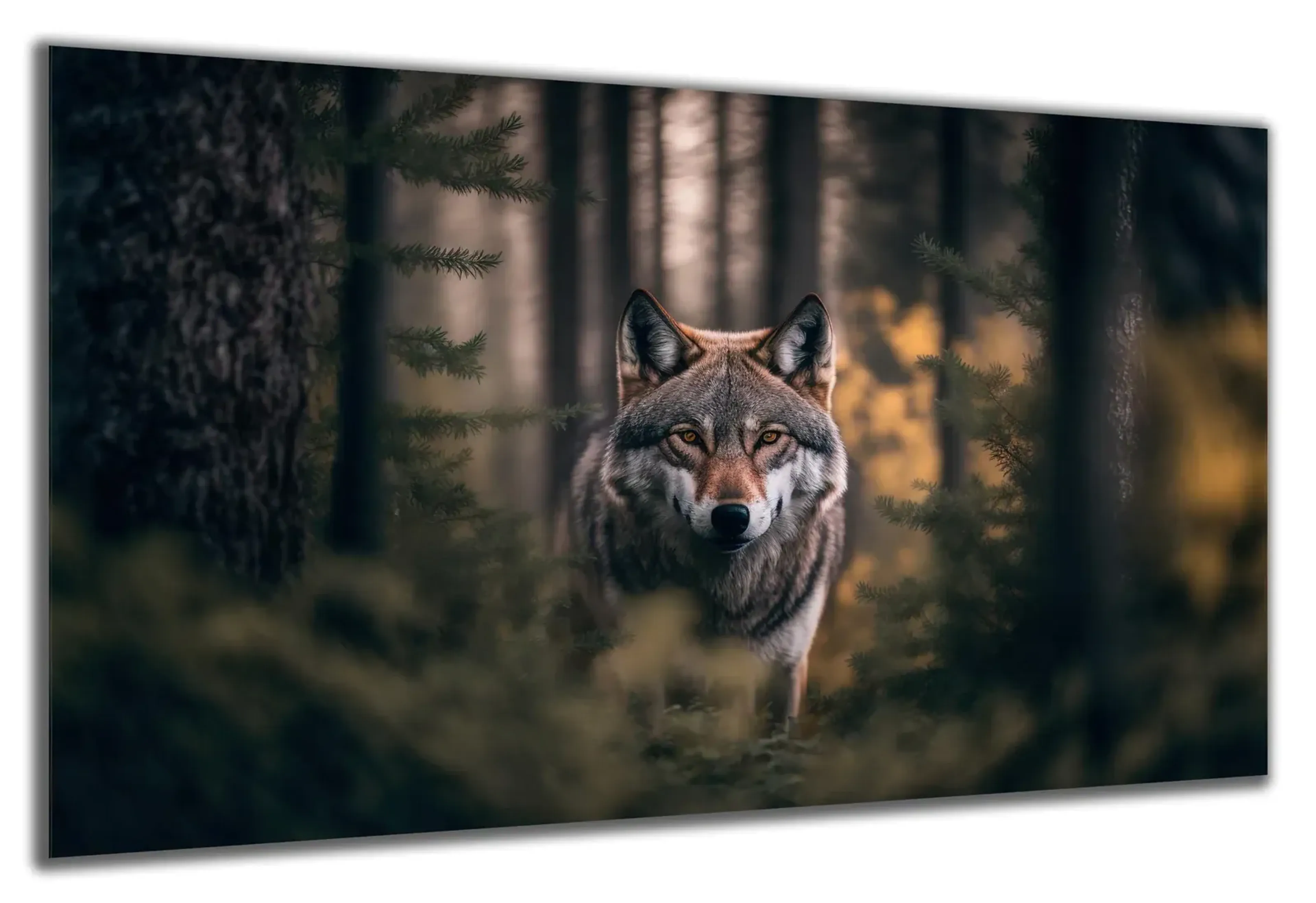Wolf im Wald – Ansicht 5