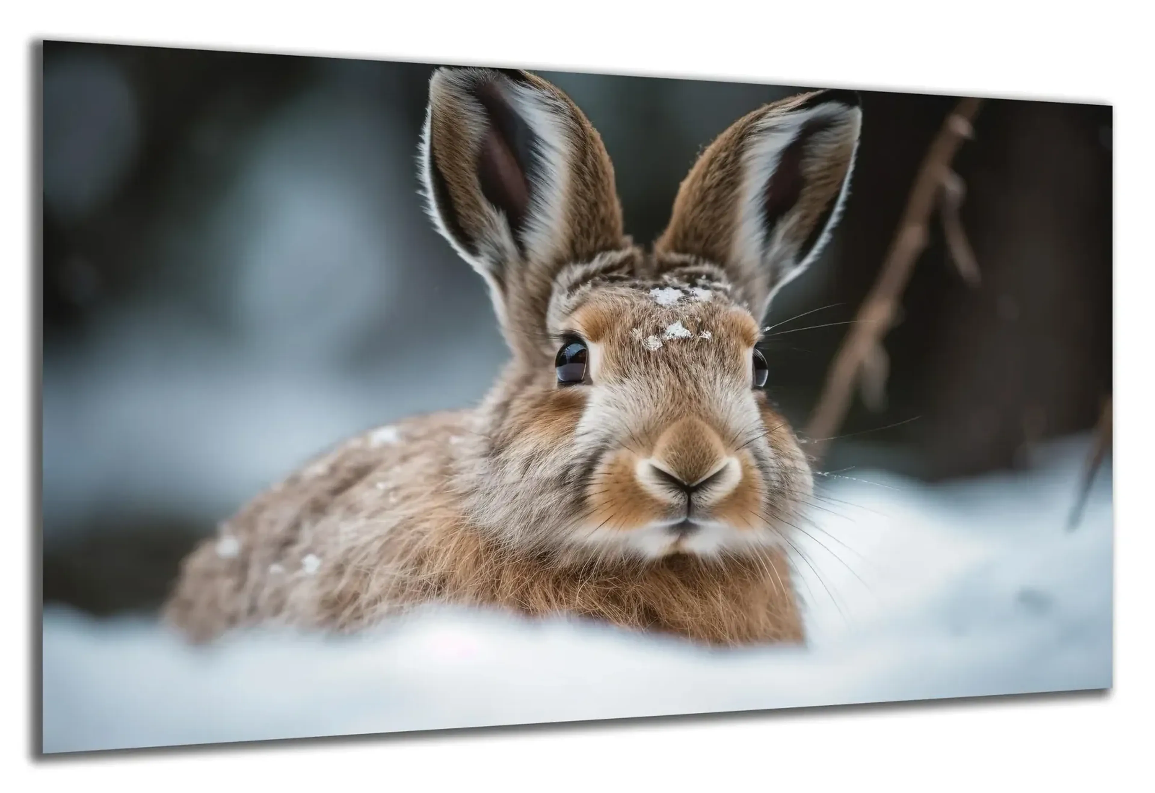 Feldhase im Schnee – Ansicht 5