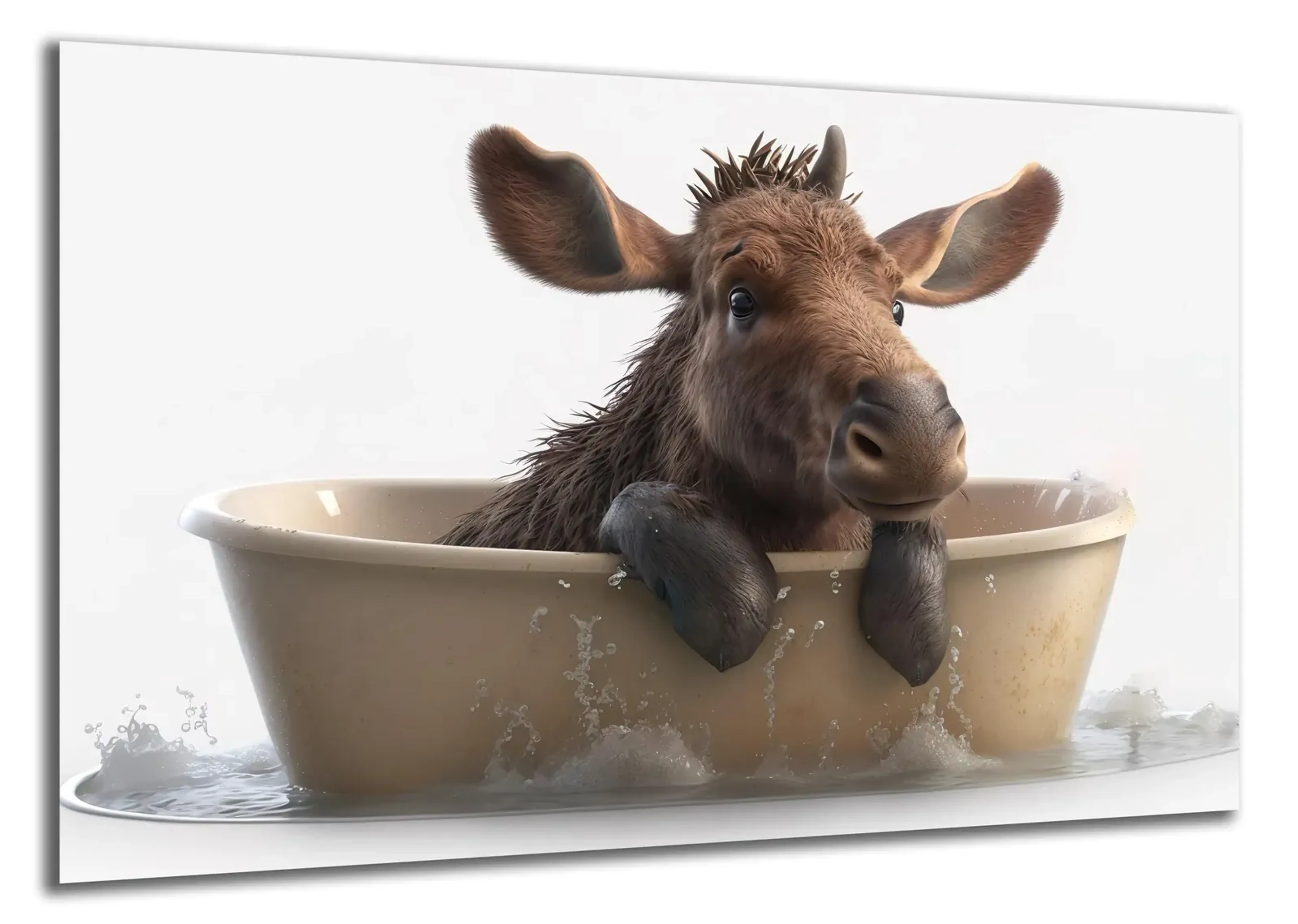 Elch in der Wanne – Ansicht 5