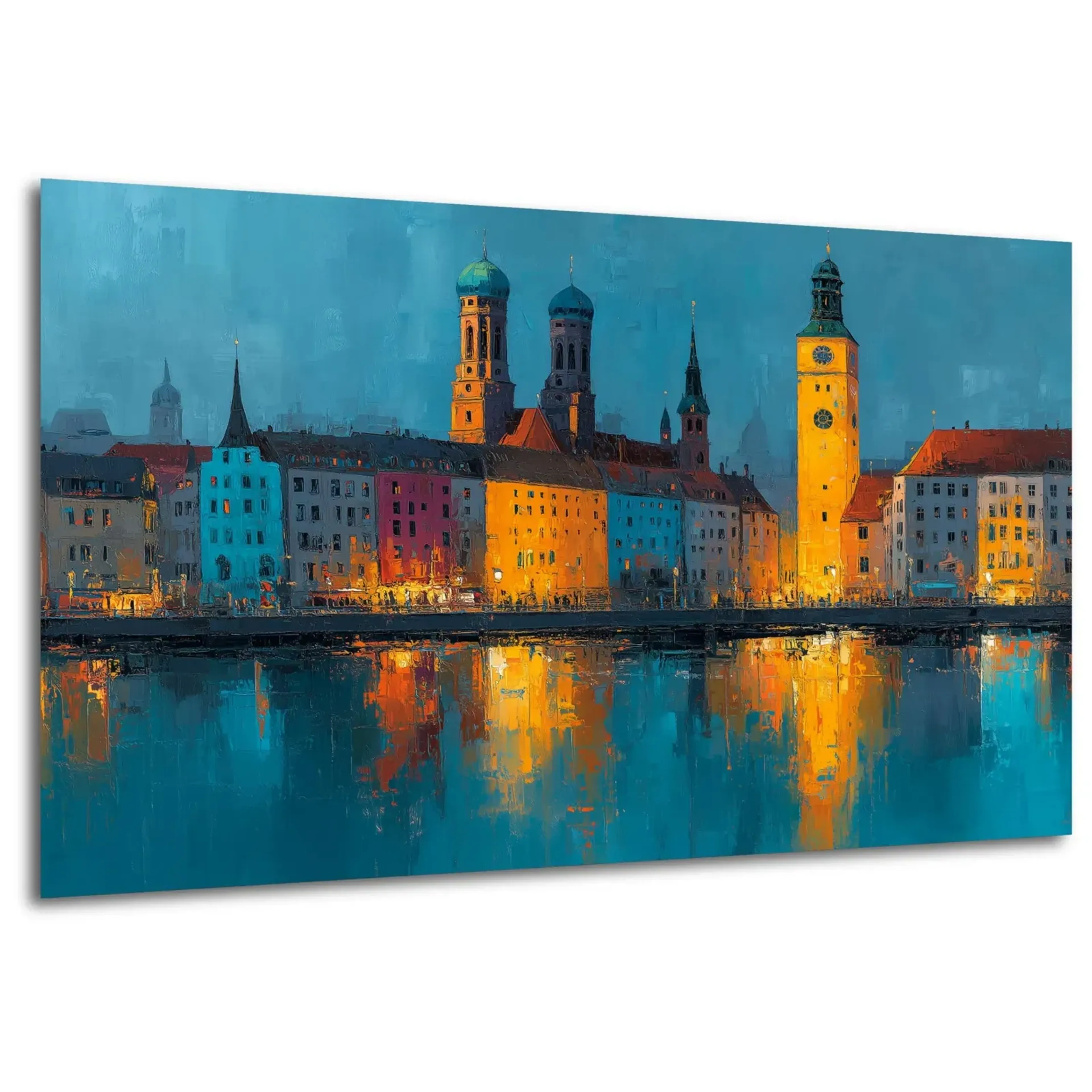 München in goldenen Spiegelungen – Ansicht 5