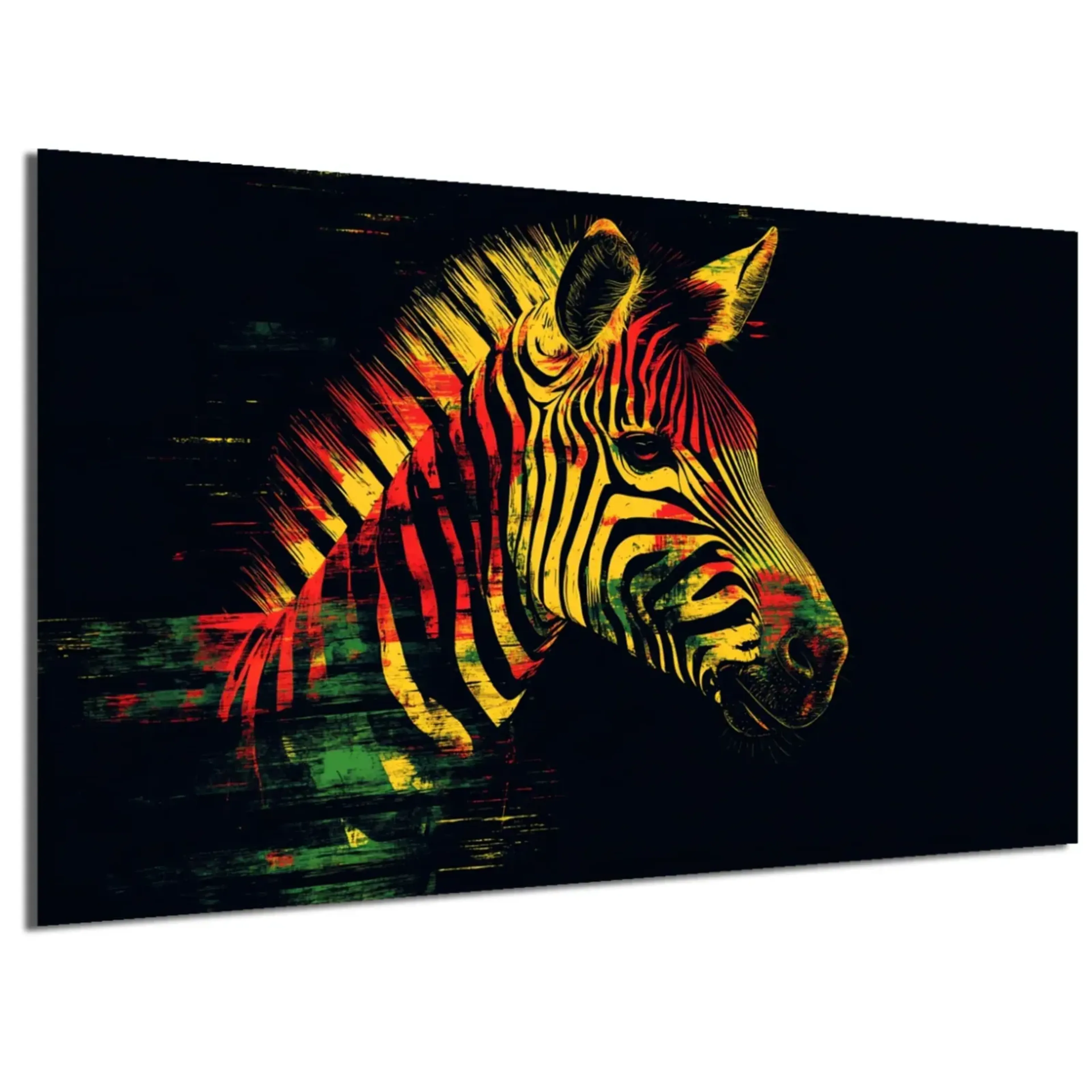 Zebra in Leuchtfarben – Ansicht 5