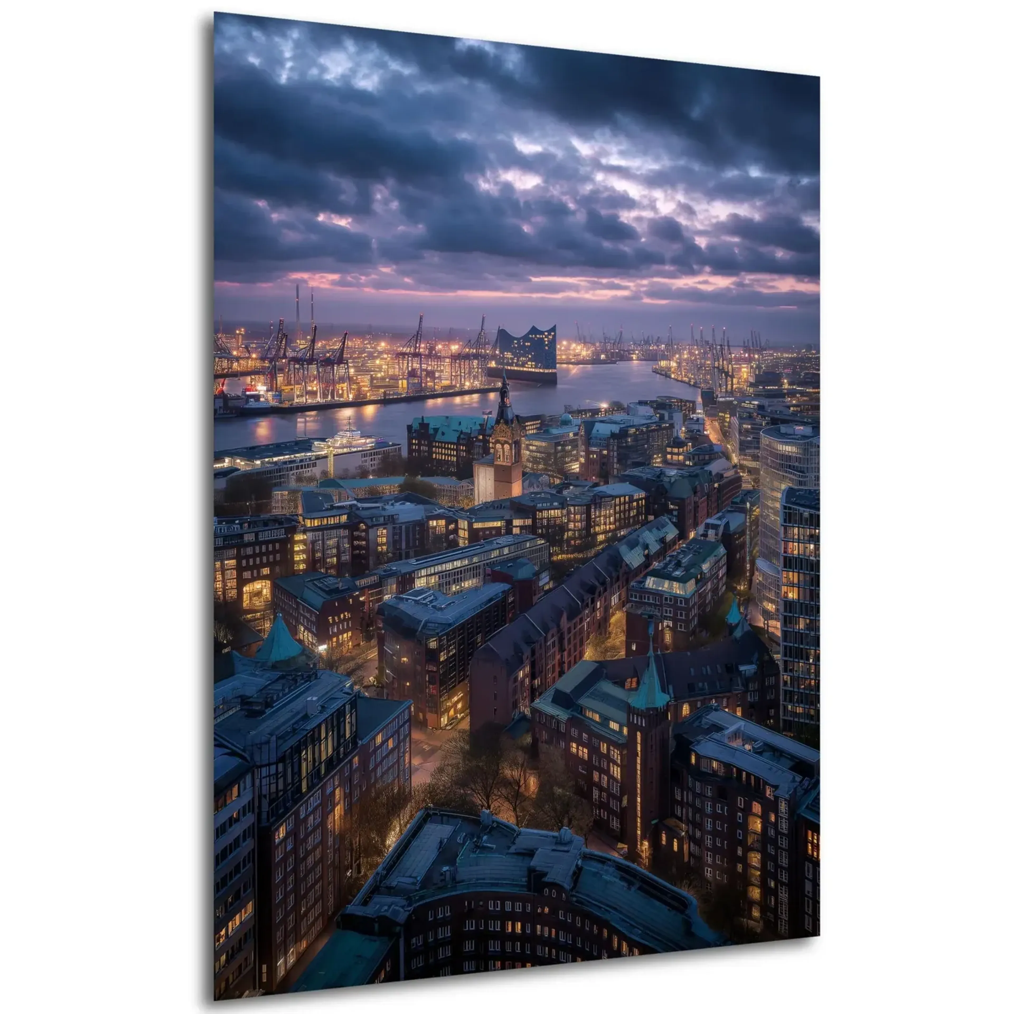 Hamburg in der Dämmerung – Ansicht 5