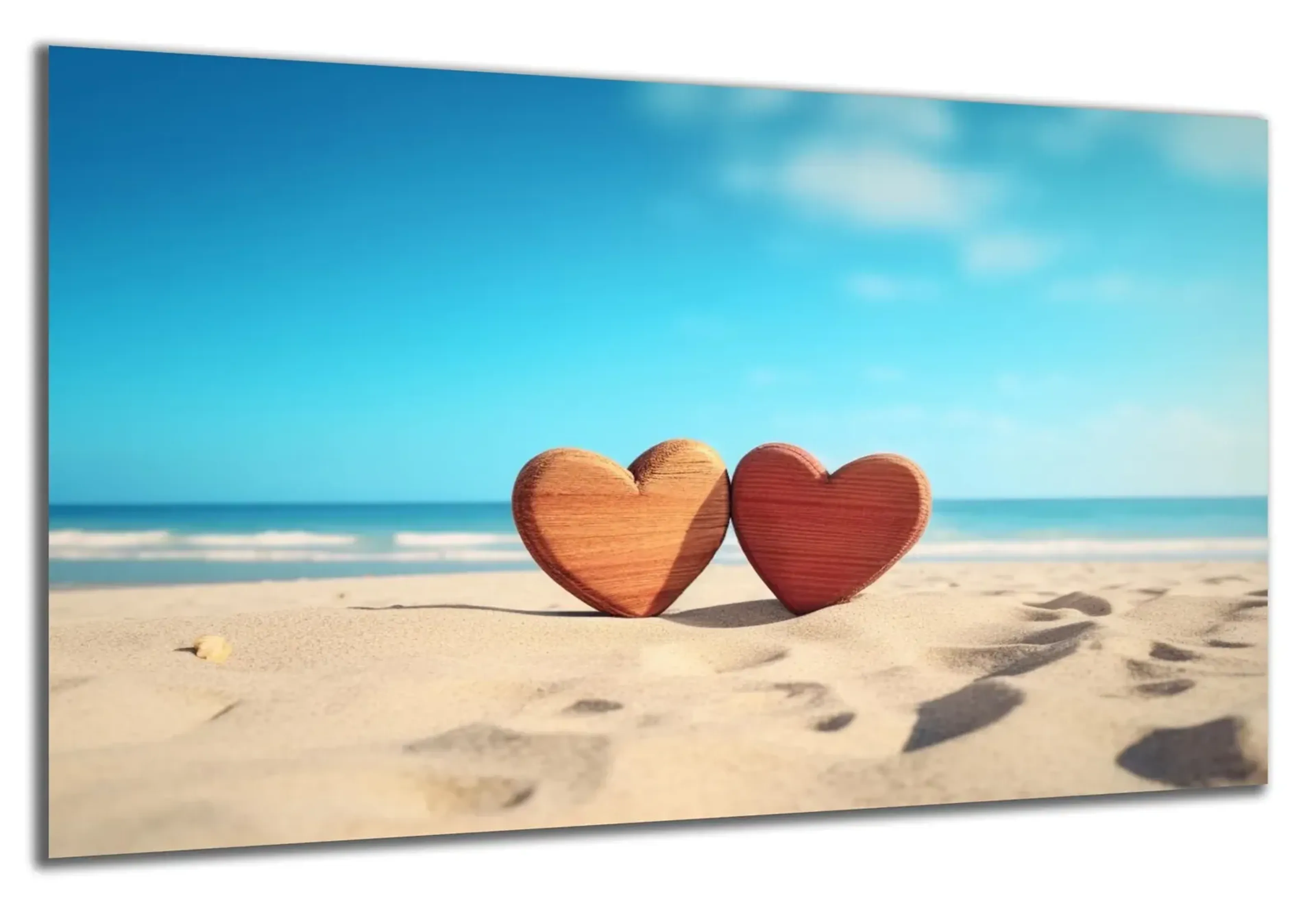 Zwei Herzen am Strand – Ansicht 5
