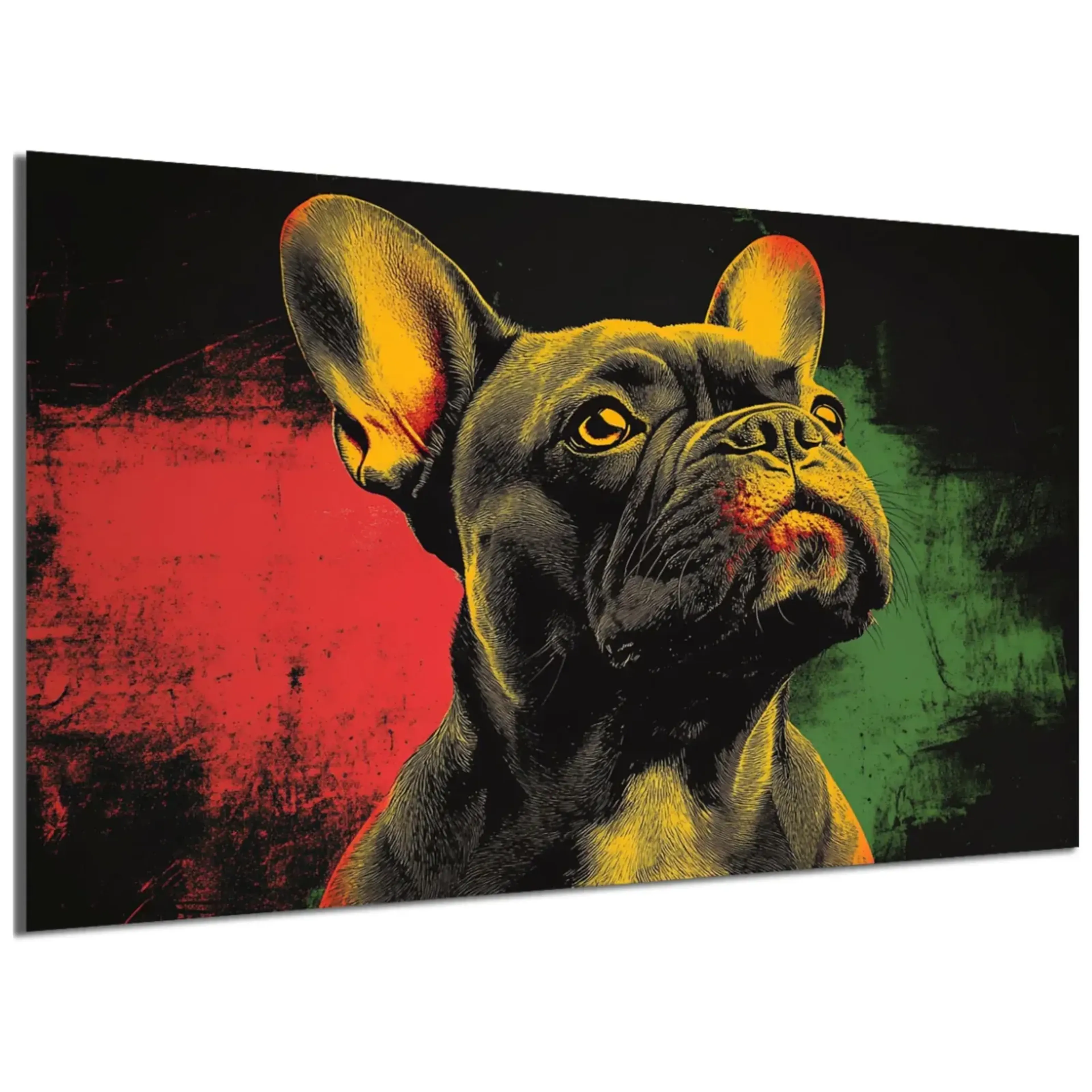 Bulldogge im Gelblicht – Ansicht 5
