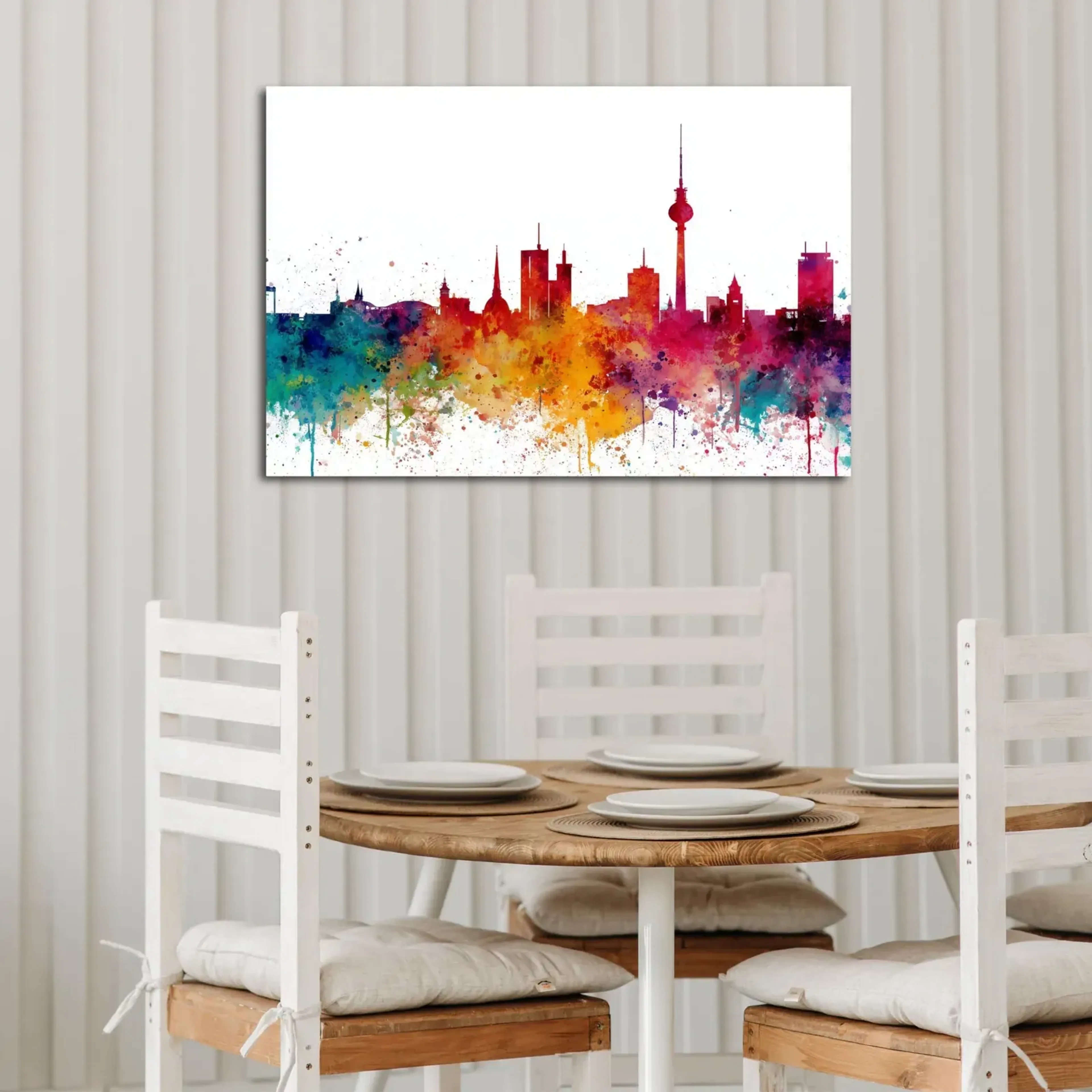 Berliner Skyline in Farbe – Ansicht 4
