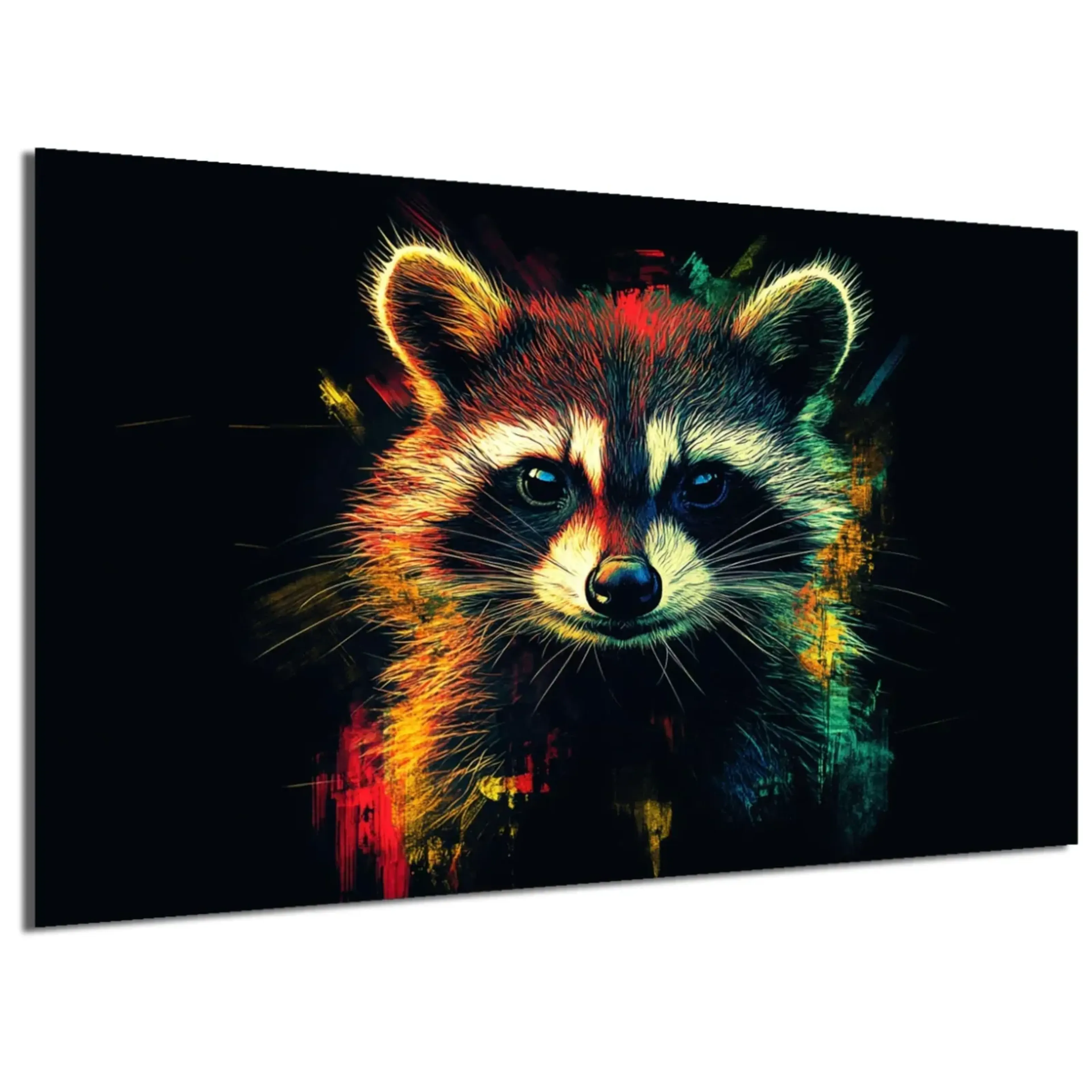 Waschbär mit wachem Blick – Ansicht 5
