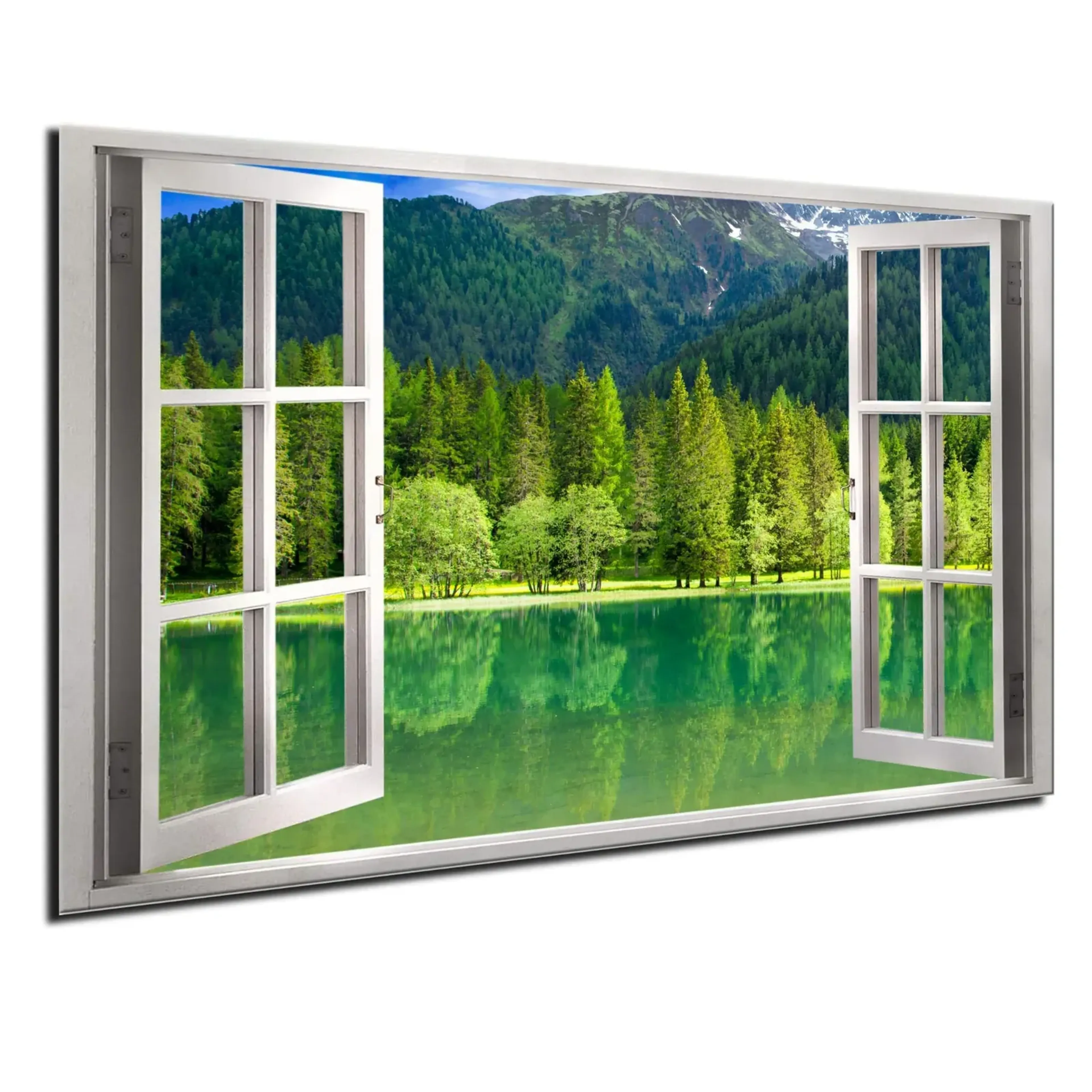 Grüner See im Gebirge – Ansicht 5