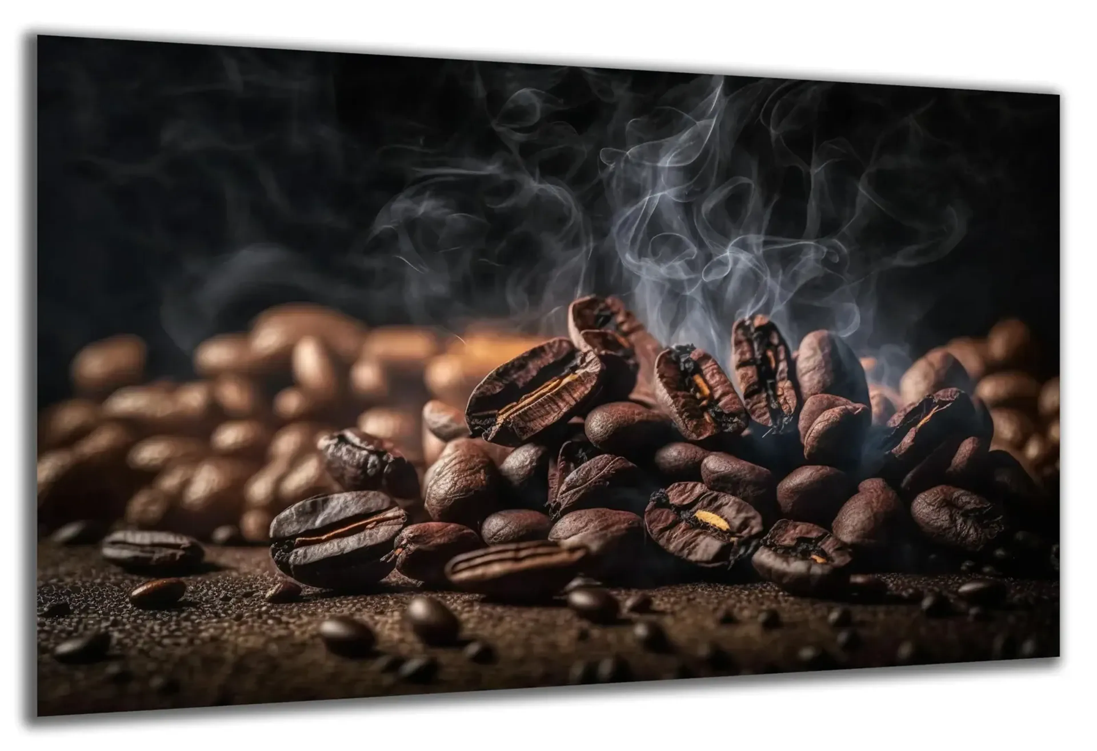 Kaffeebohnen im Dunst – Ansicht 5