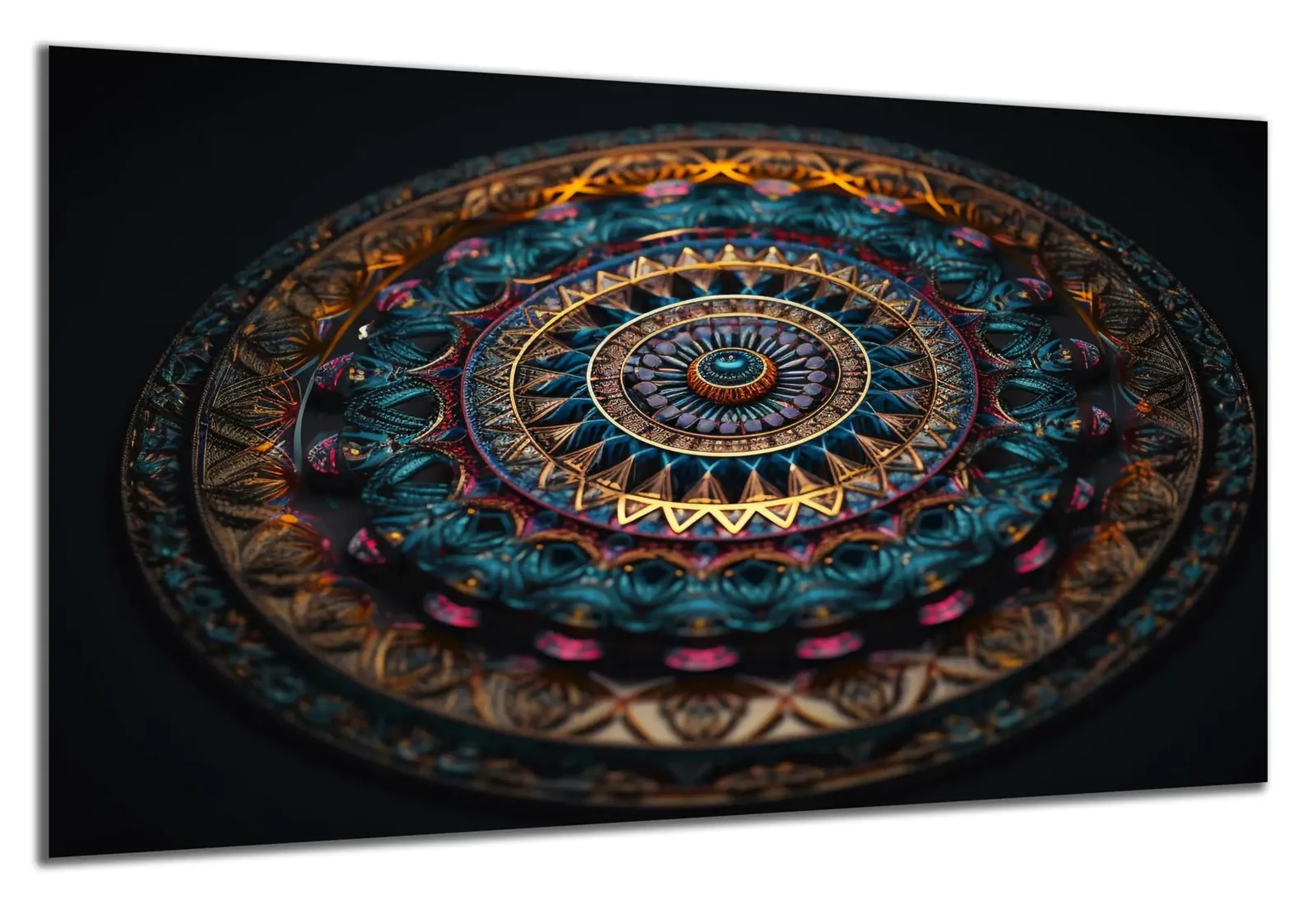 Mandala in Türkis – Ansicht 5