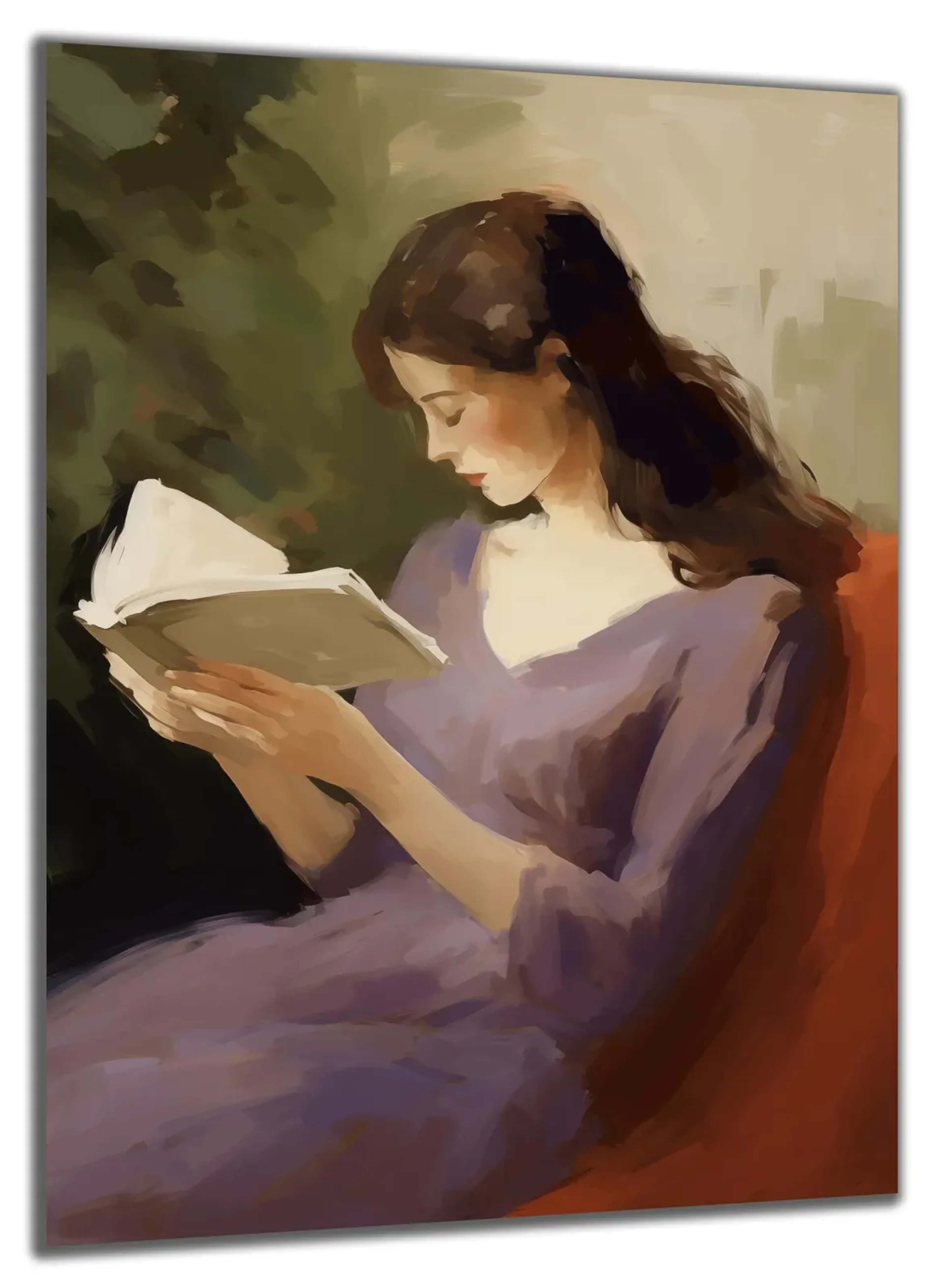 Frau liest ein Buch – Ansicht 5