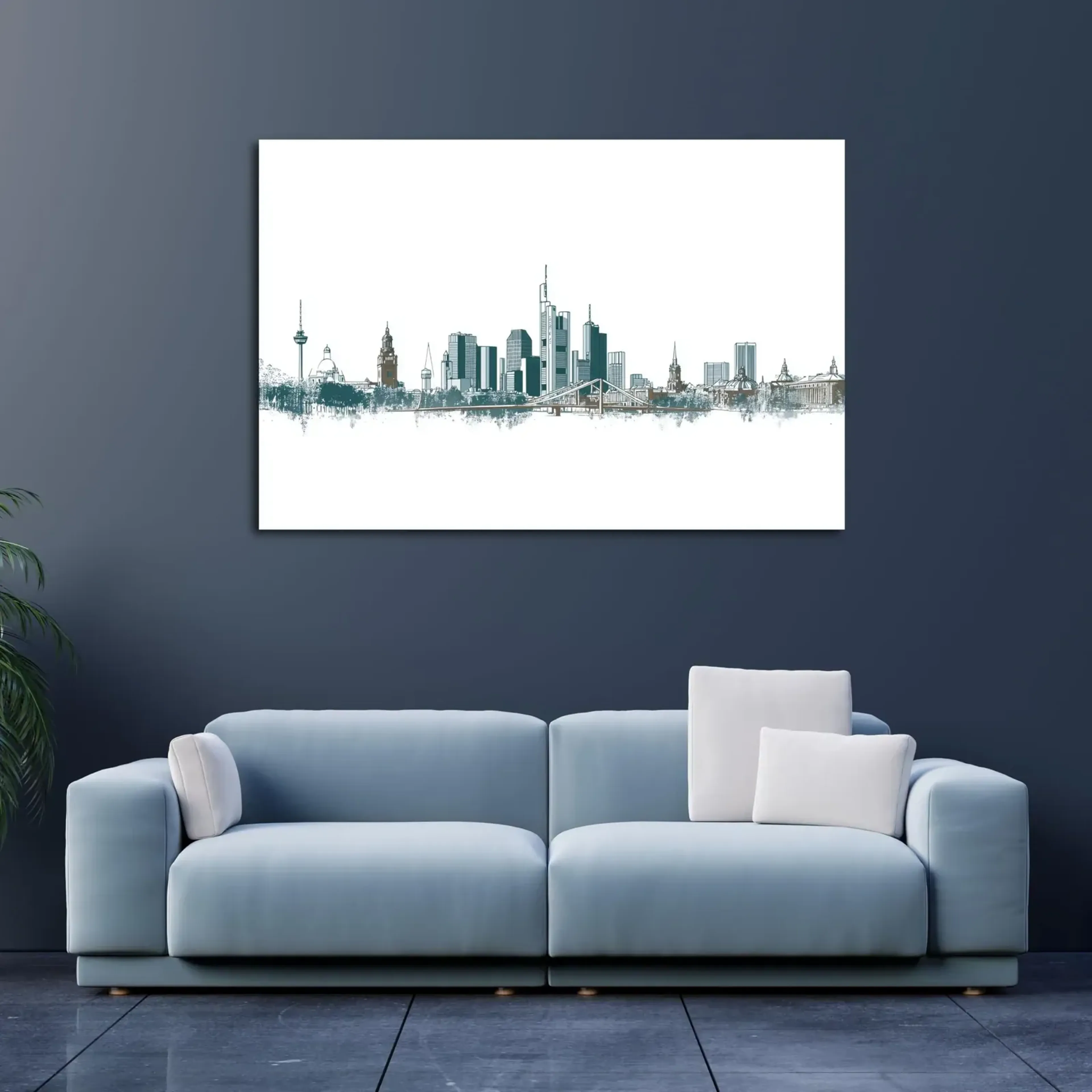 Frankfurt in feinen Linien – Ansicht 5