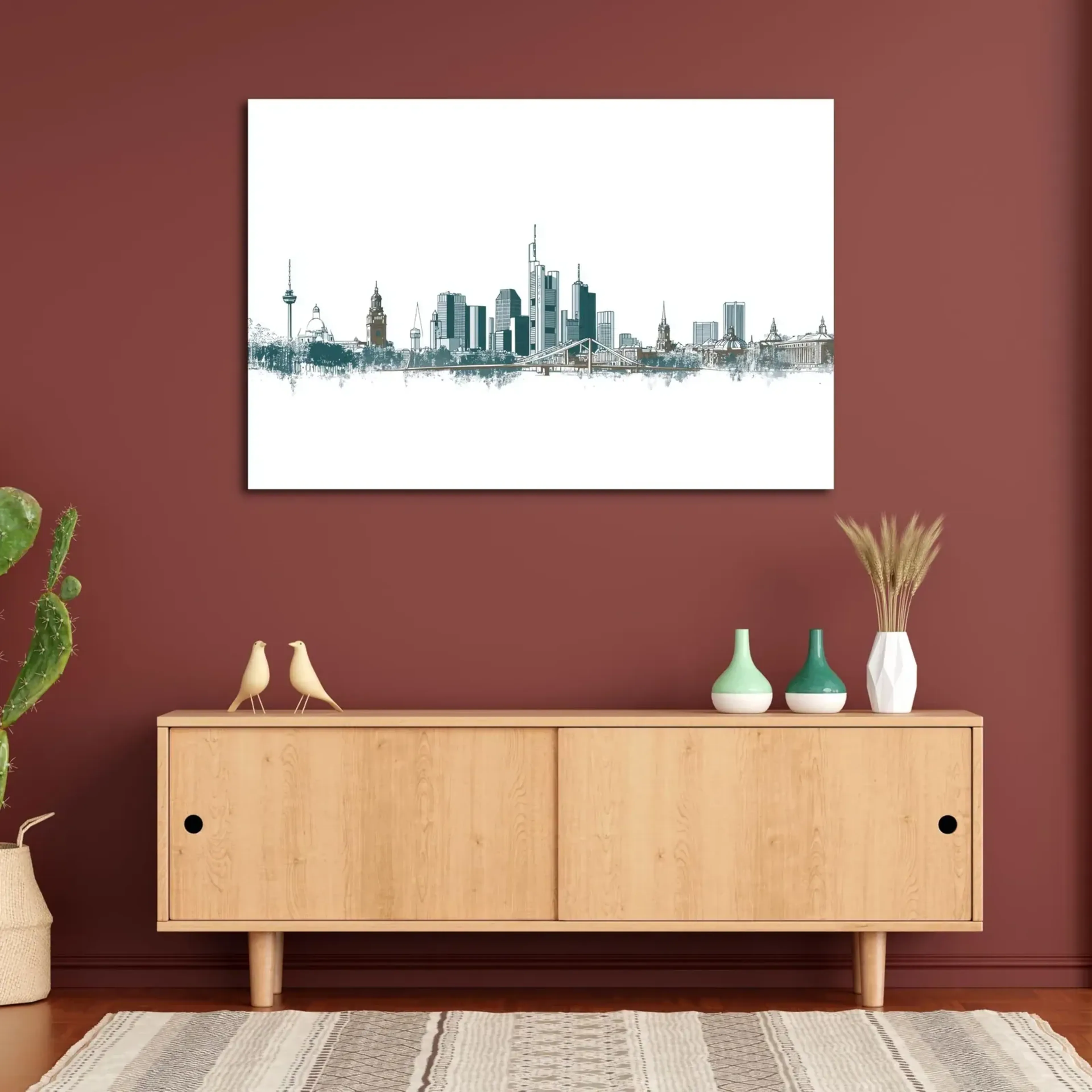 Frankfurt in feinen Linien – Ansicht 6