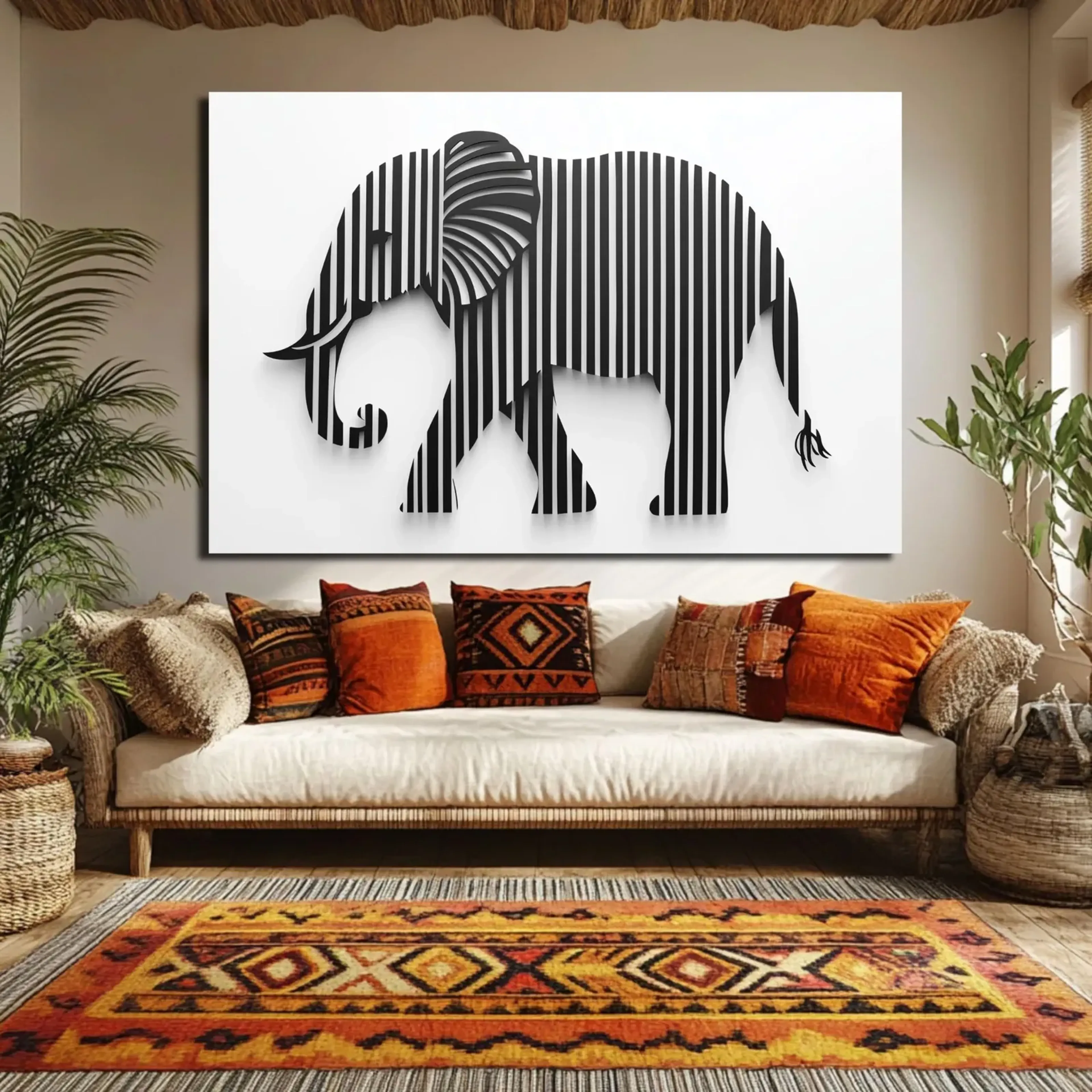 Streifenelefant – Ansicht 6