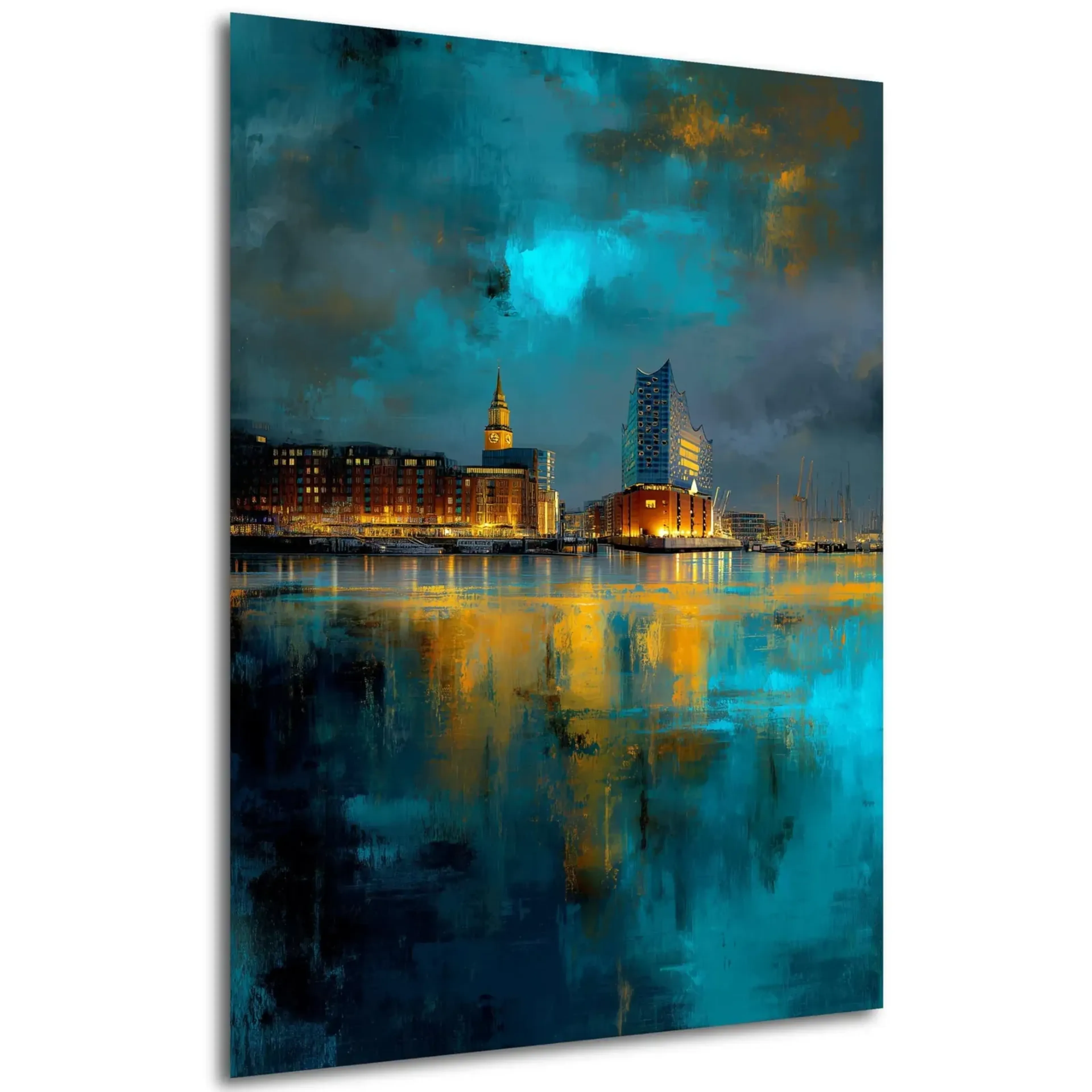 Goldene Lichter am Wasser – Ansicht 5