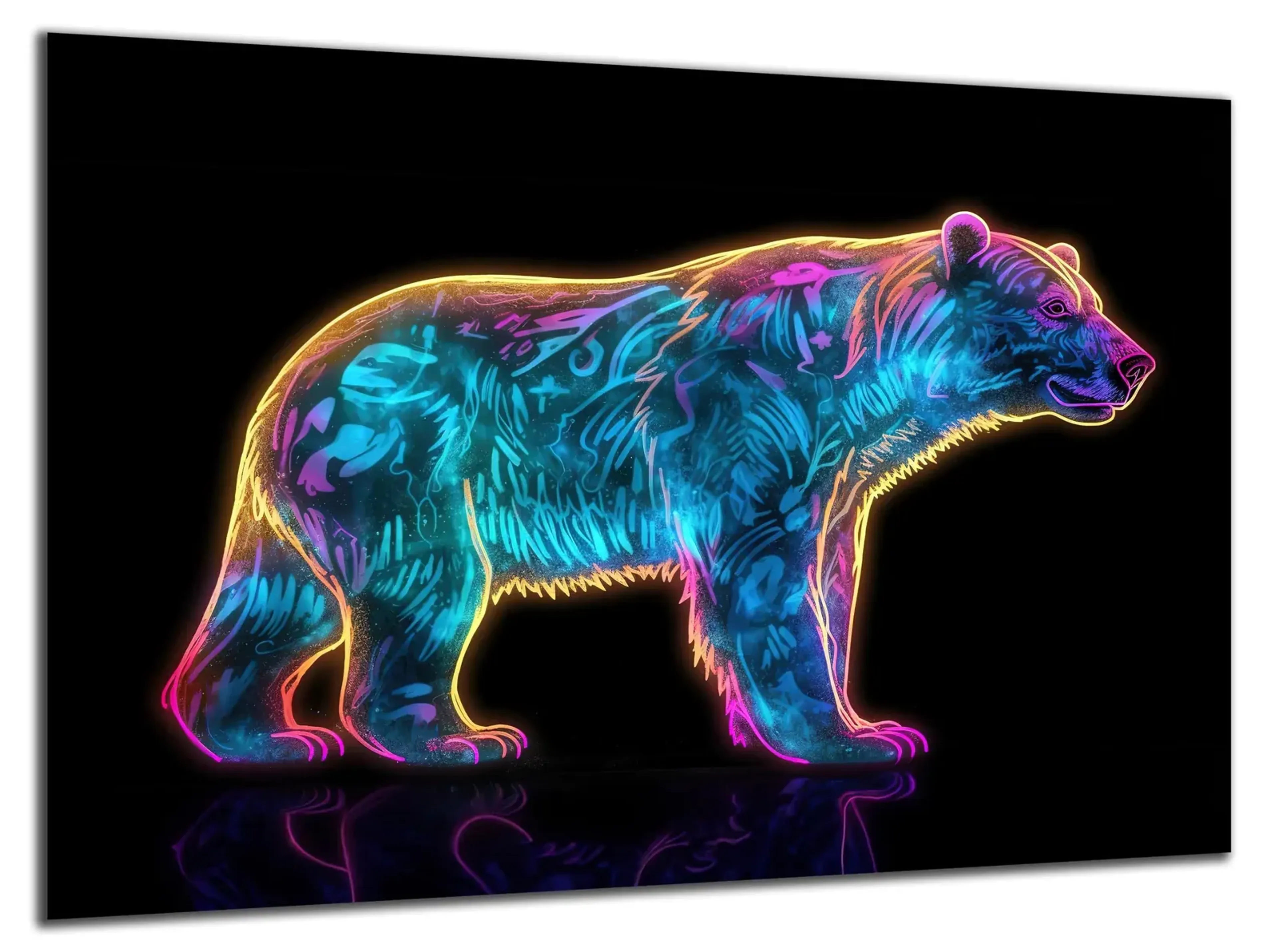Bär in Neonfarben – Ansicht 5
