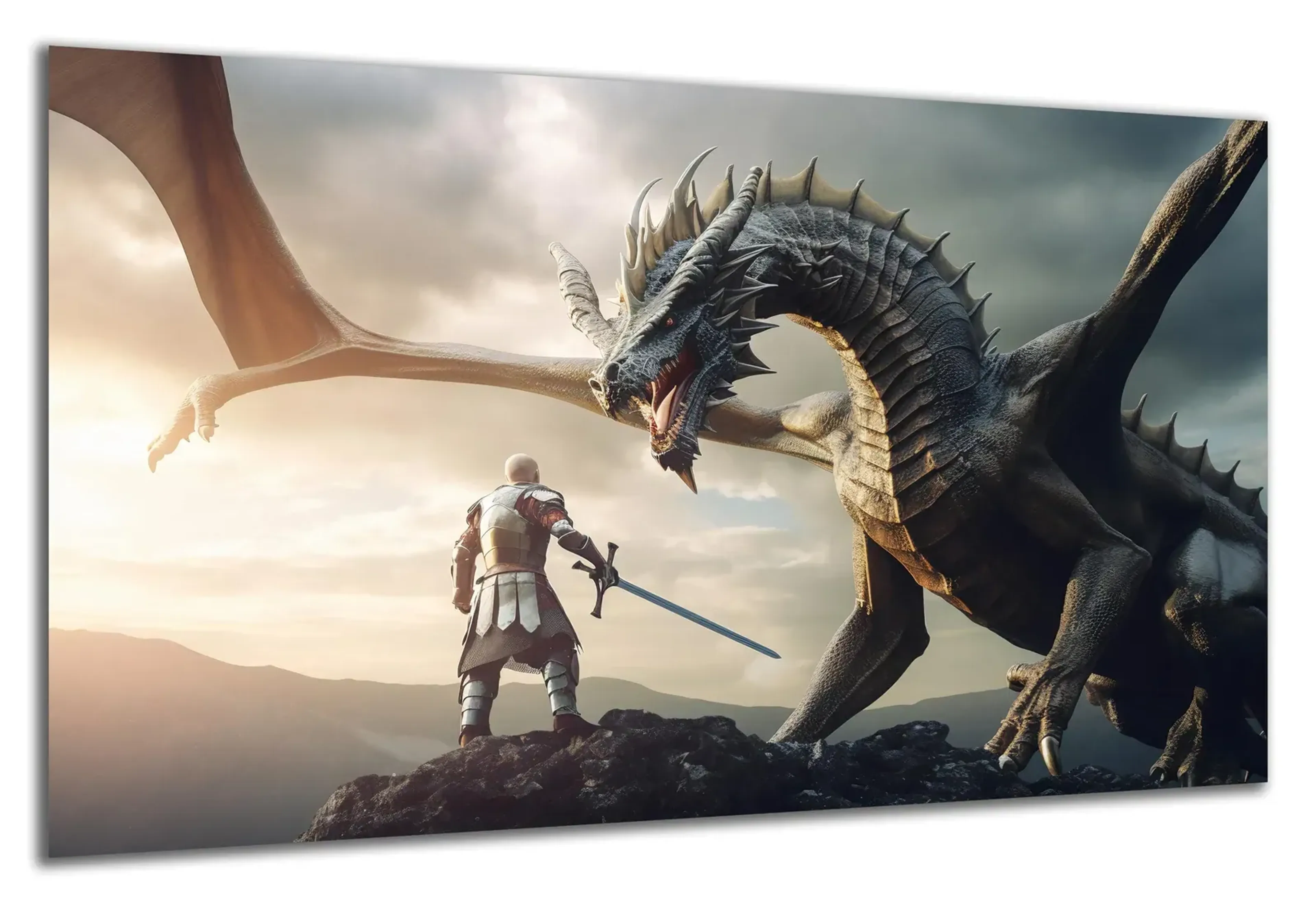 Ritter vor dem Drachen – Ansicht 5