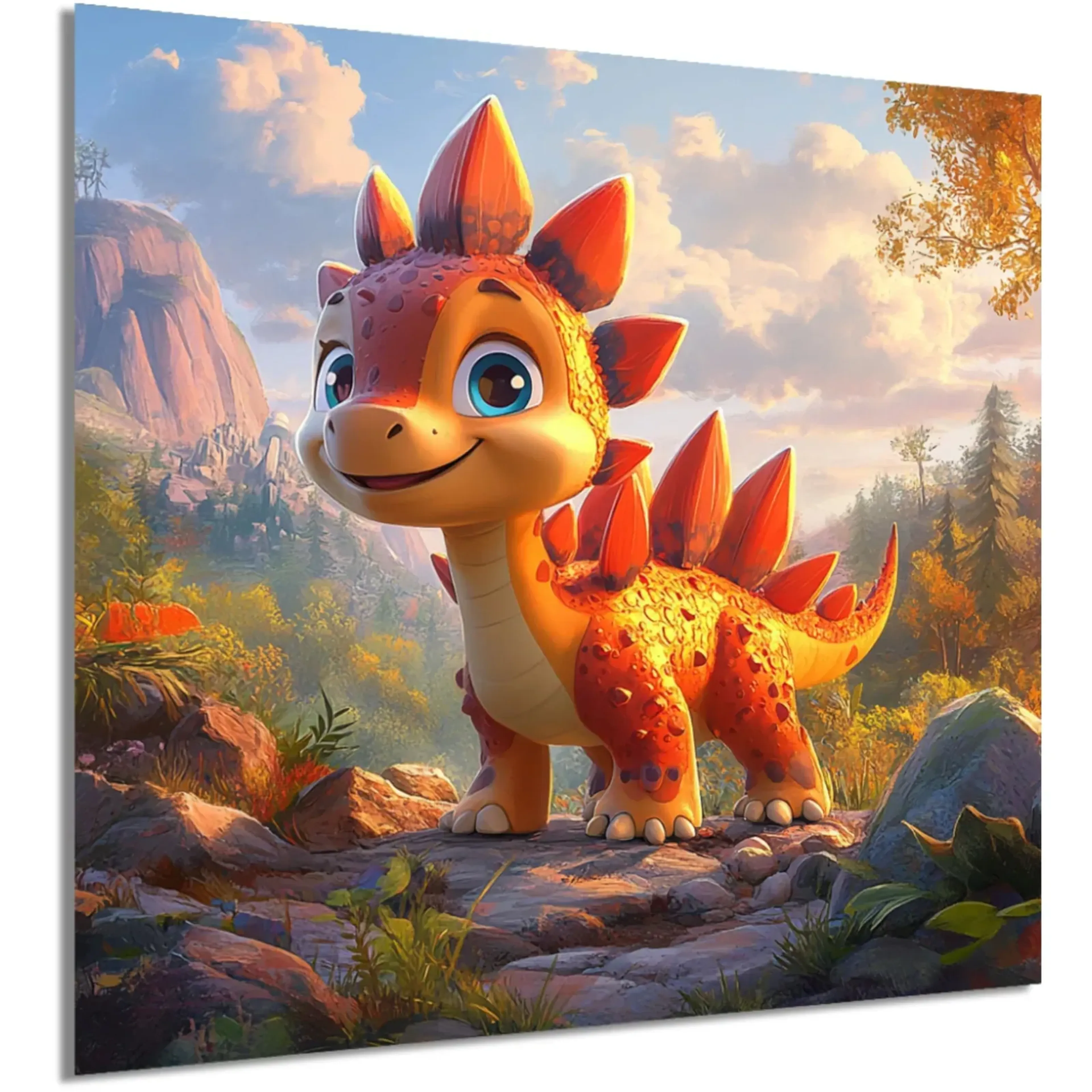 Kleiner Dino im Abendlicht – Ansicht 5