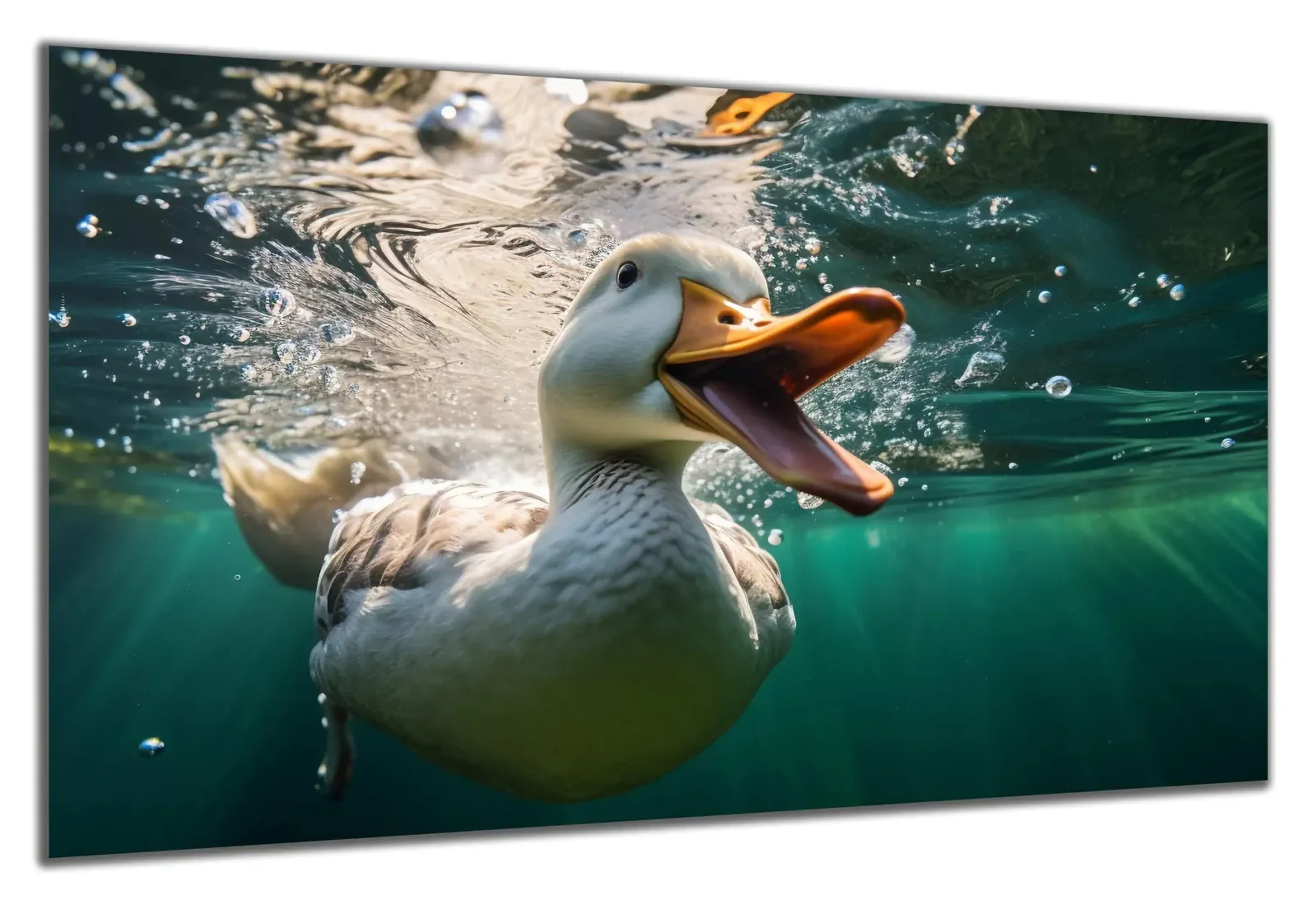 Ente unter Wasser – Ansicht 5