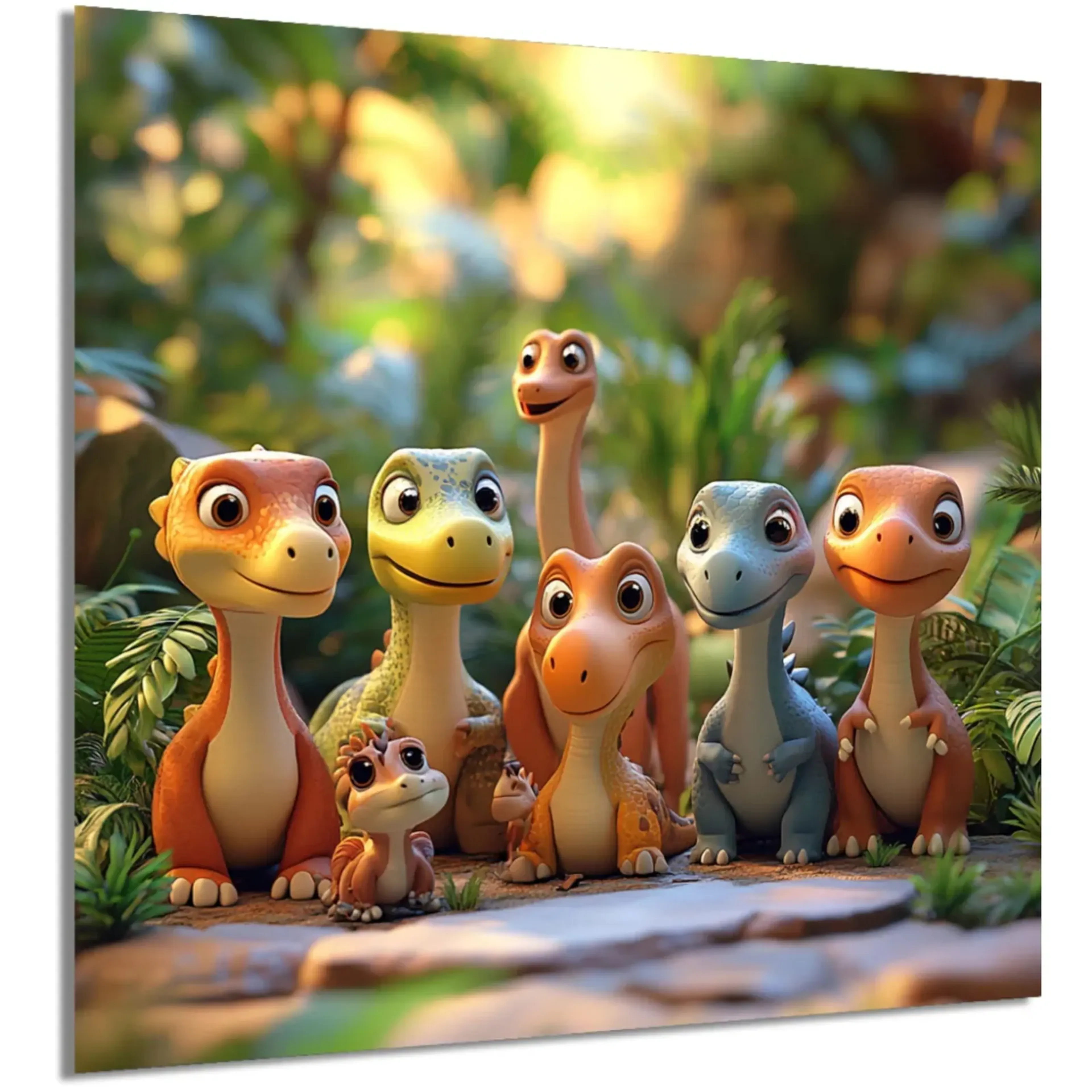 Dinotreffen im Sonnenlicht – Ansicht 5