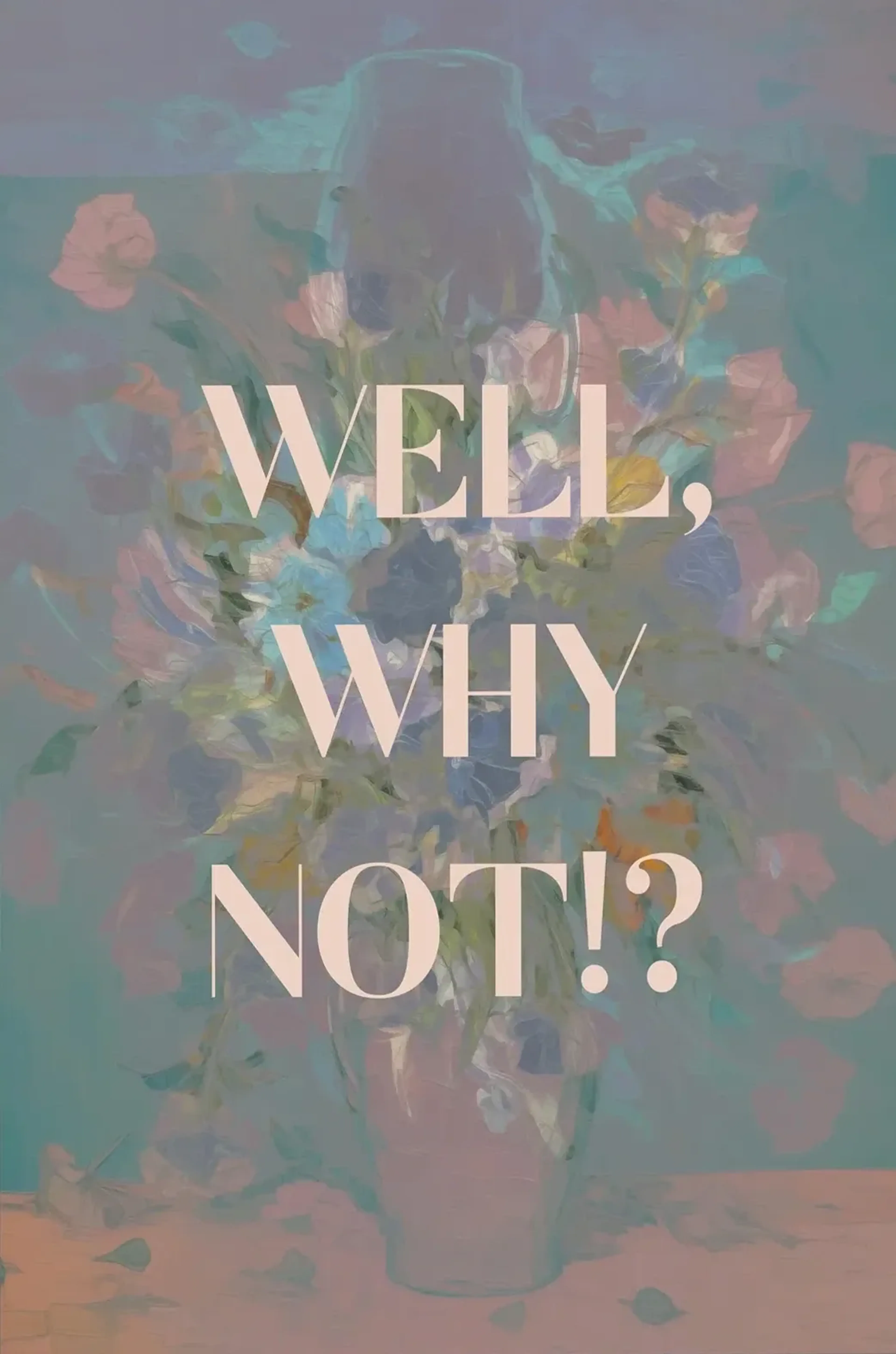 Why Not – Motiv als Wandbild auf Holz