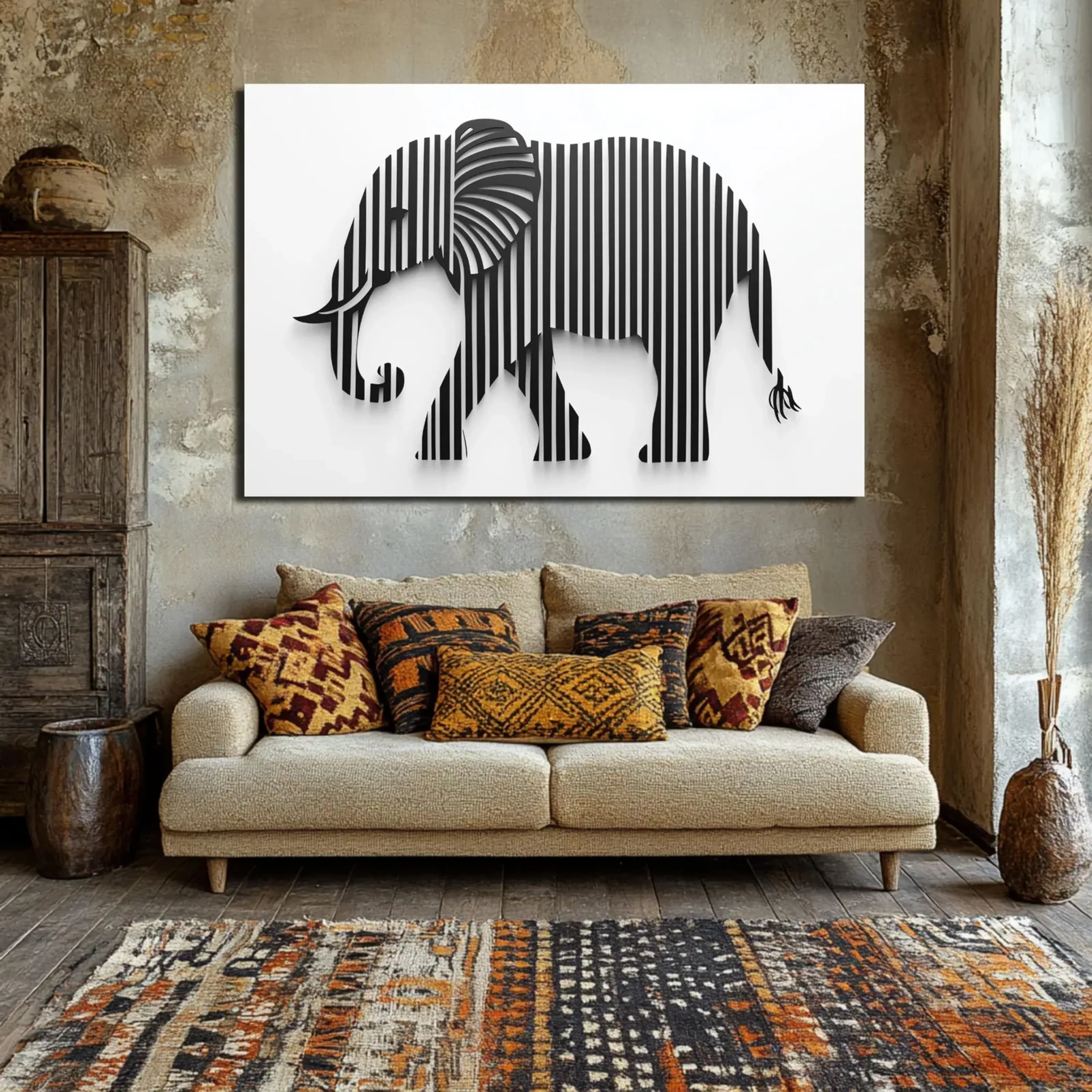 Streifenelefant – Ansicht 4