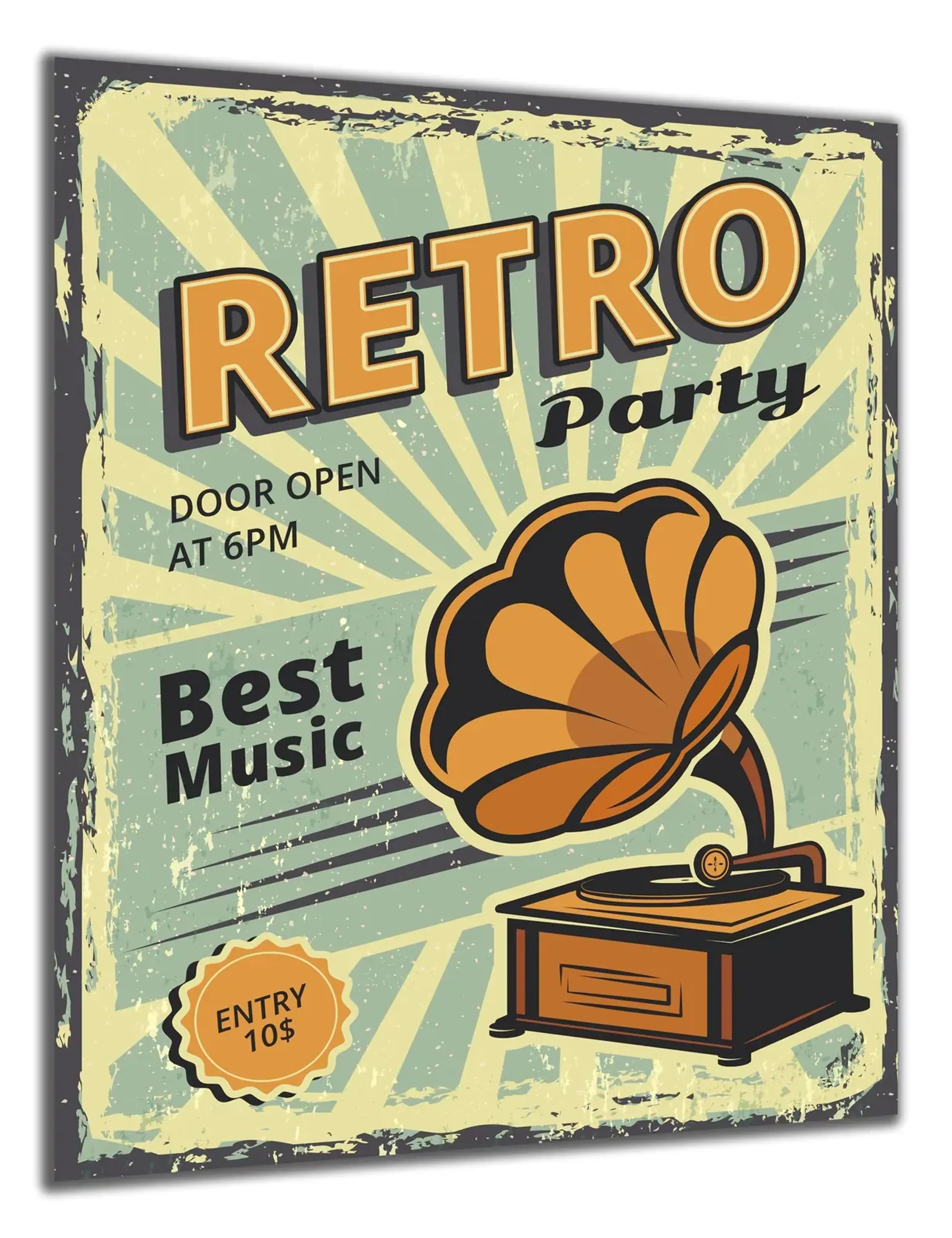 Retro Party Grammophon – Ansicht 5
