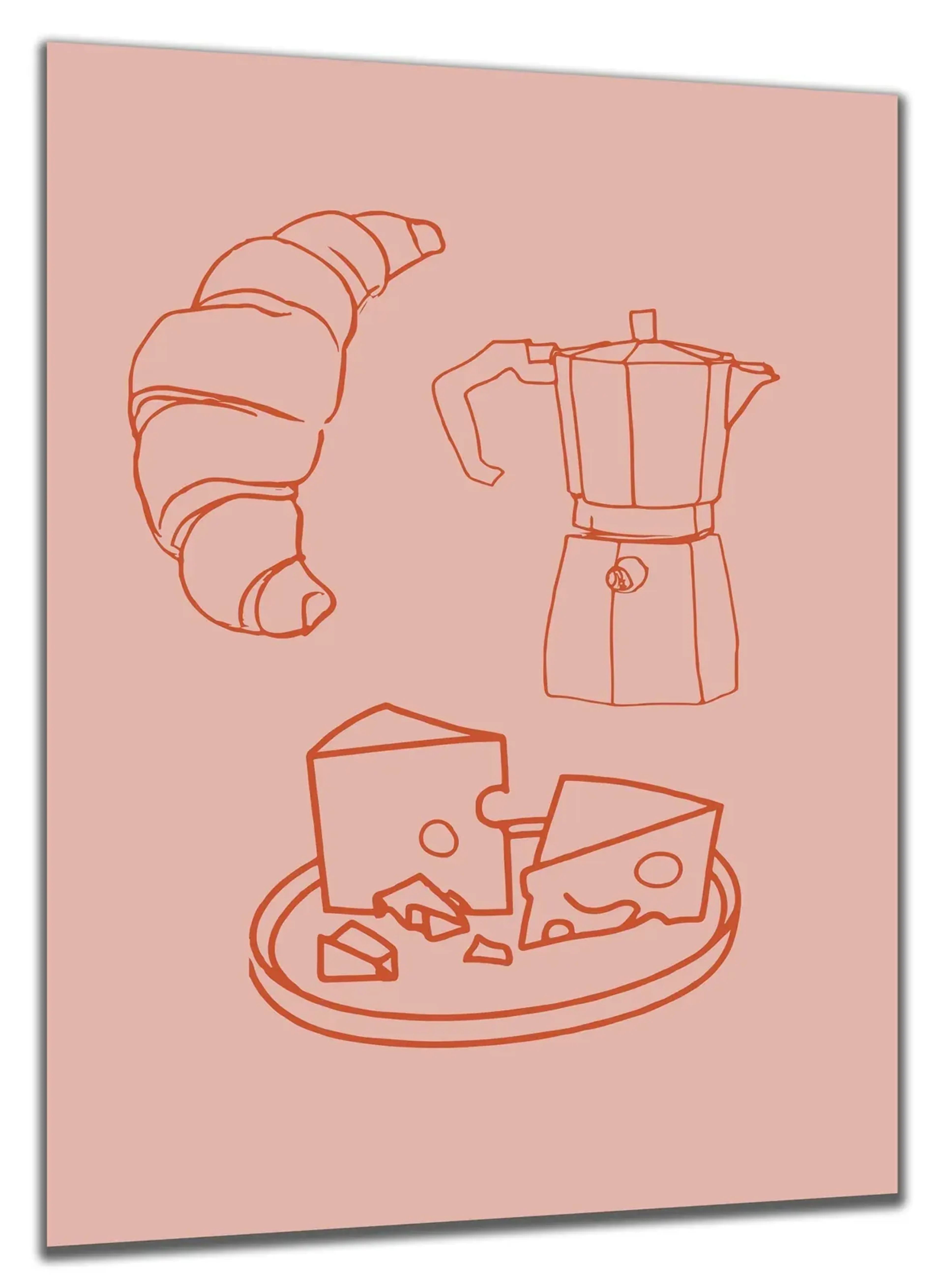 Croissant Kaffee Käse – Ansicht 5