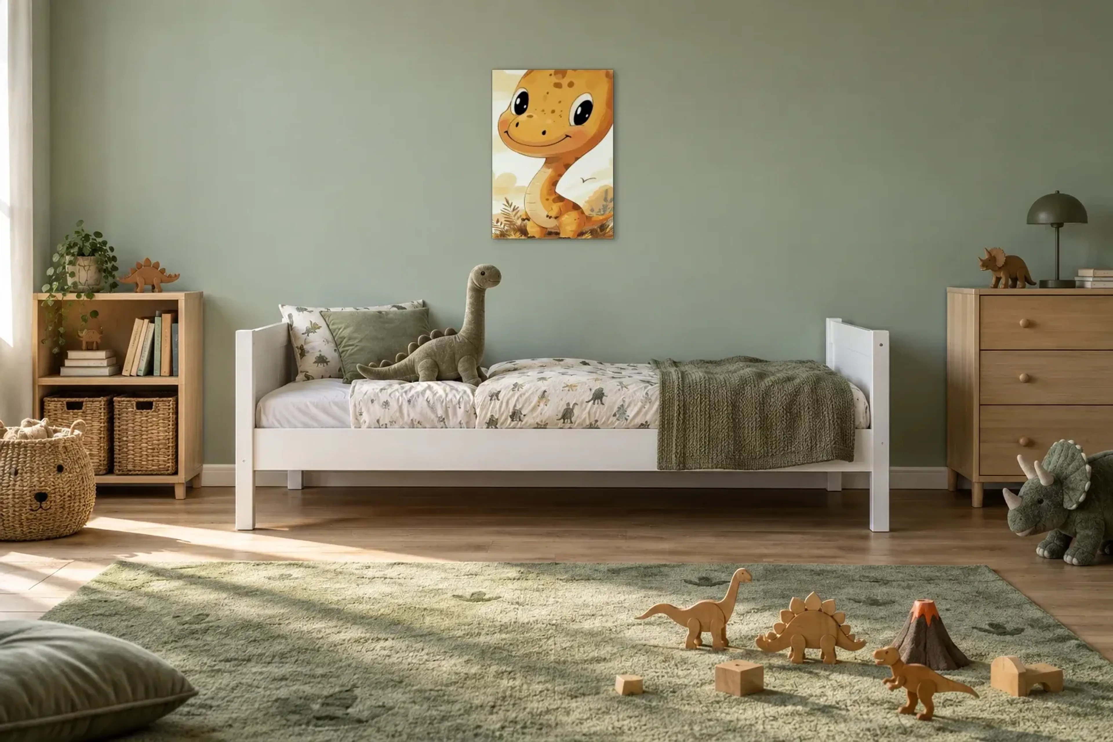 Wandbild im Kinderzimmer