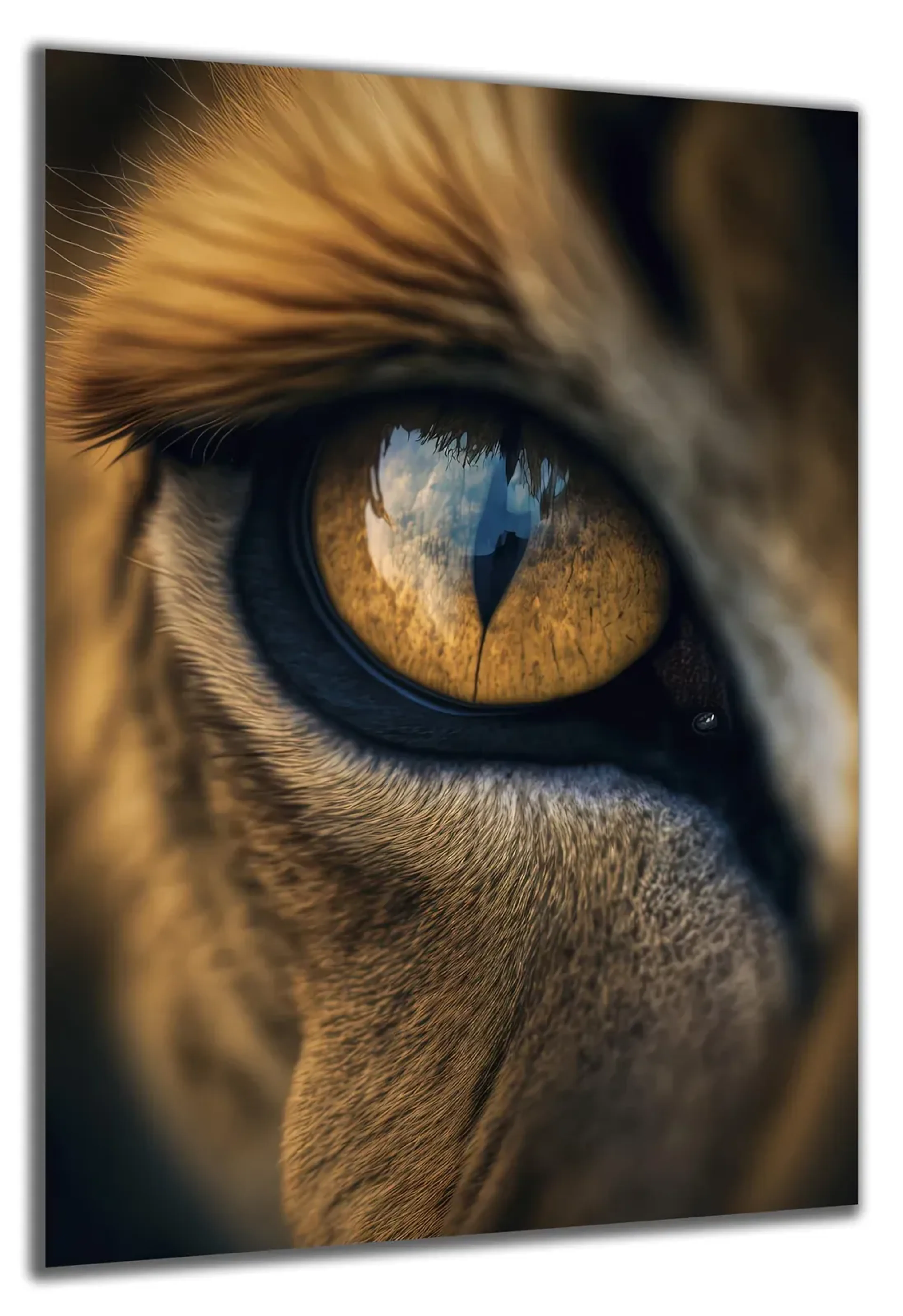 Nahaufnahme Löwen-Auge – Ansicht 5