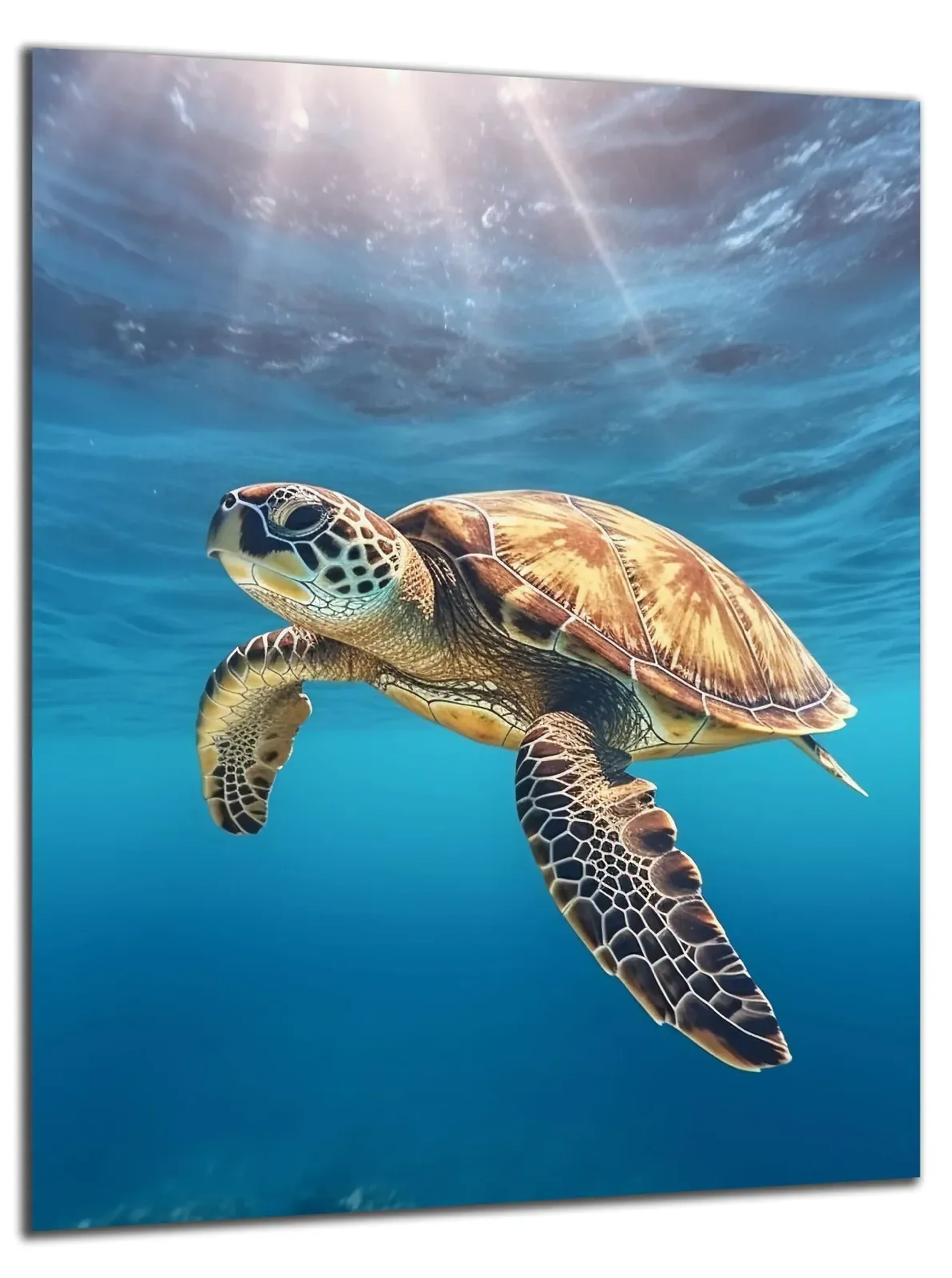 Schildkröte im Sonnenlicht – Ansicht 5