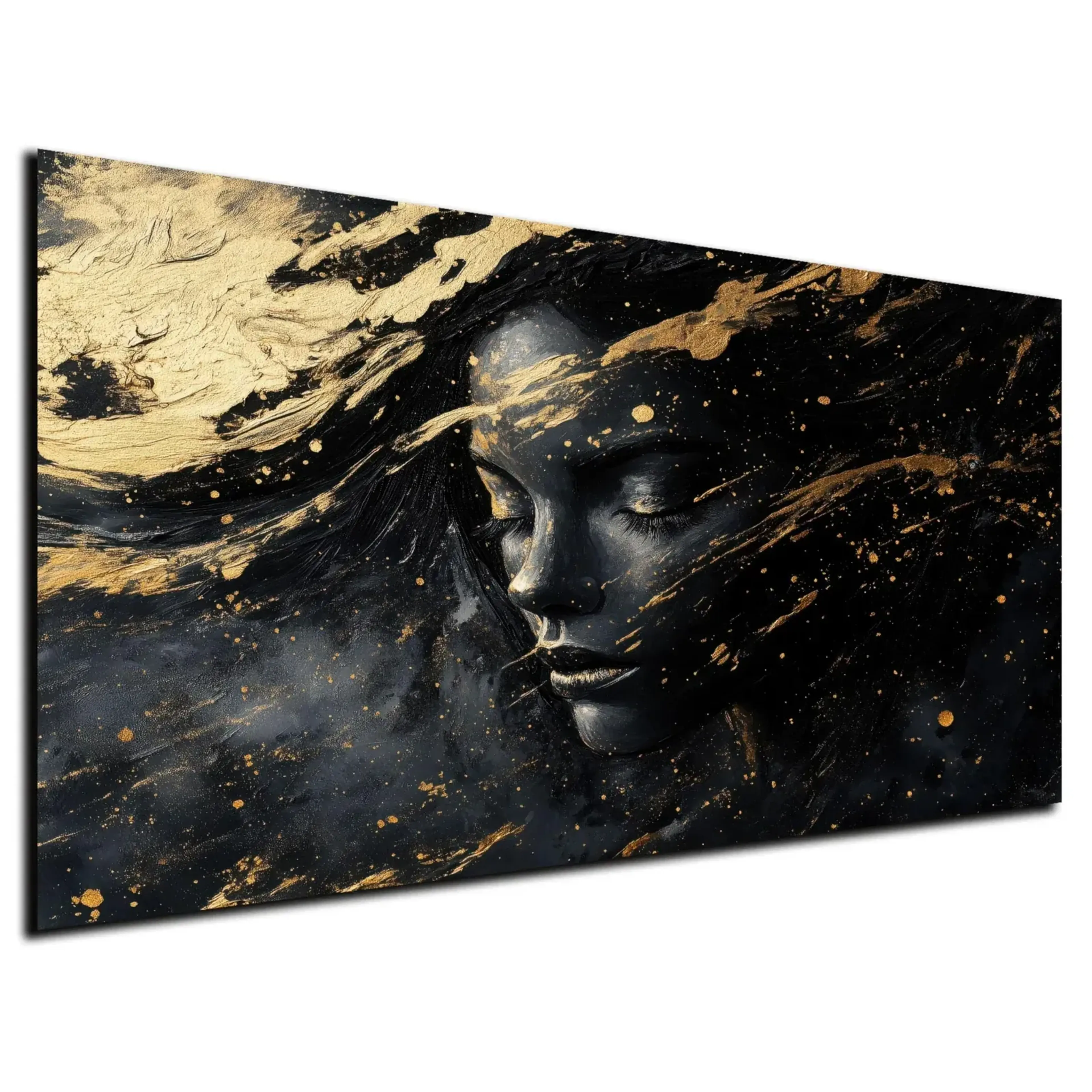 Porträt in Schwarzgold – Ansicht 5
