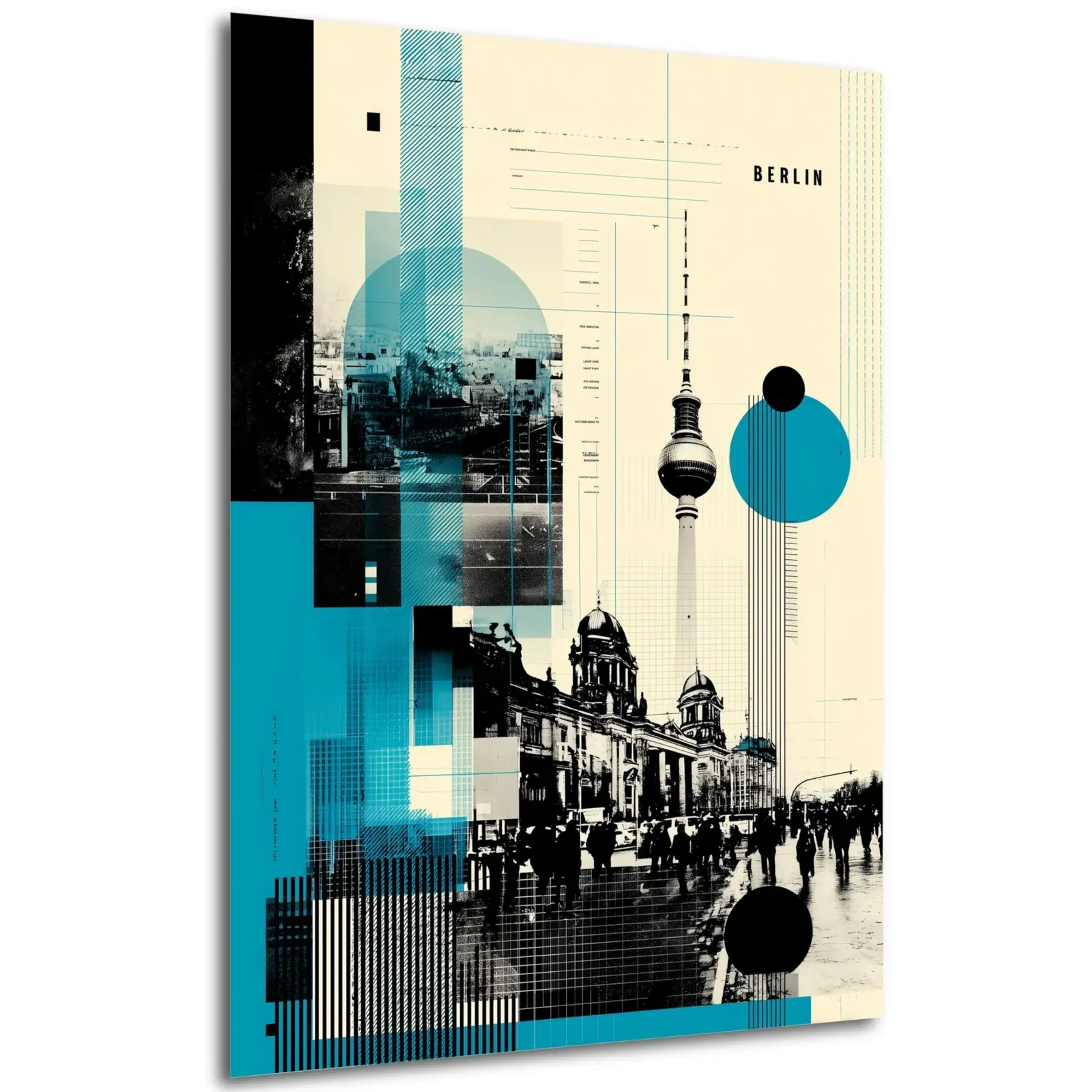 Berlin in Türkis und Schwarz – Ansicht 5