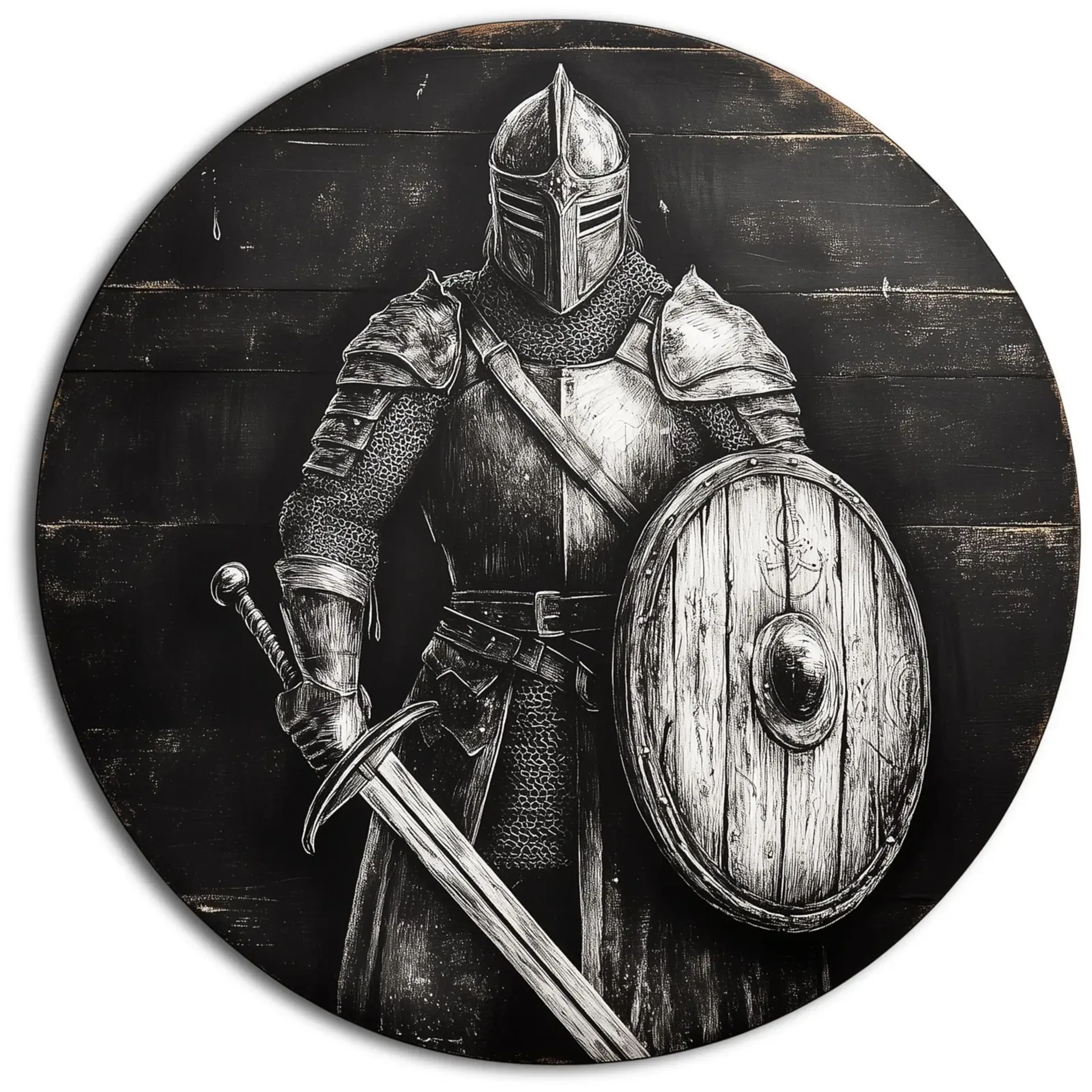 Ritter mit Schild – Ansicht 5
