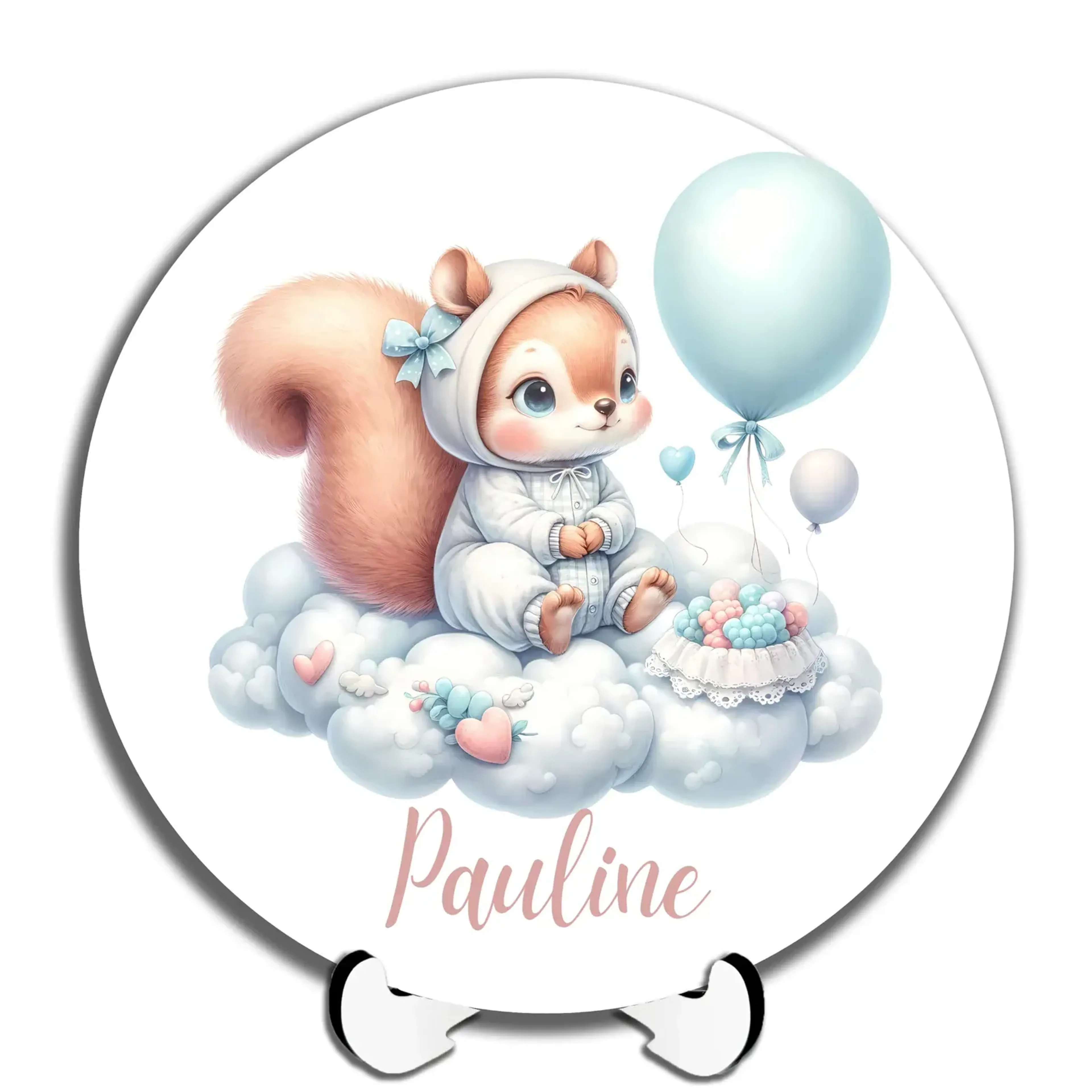 Kinder-Namensschild mit Tiermotiv – Ansicht 8