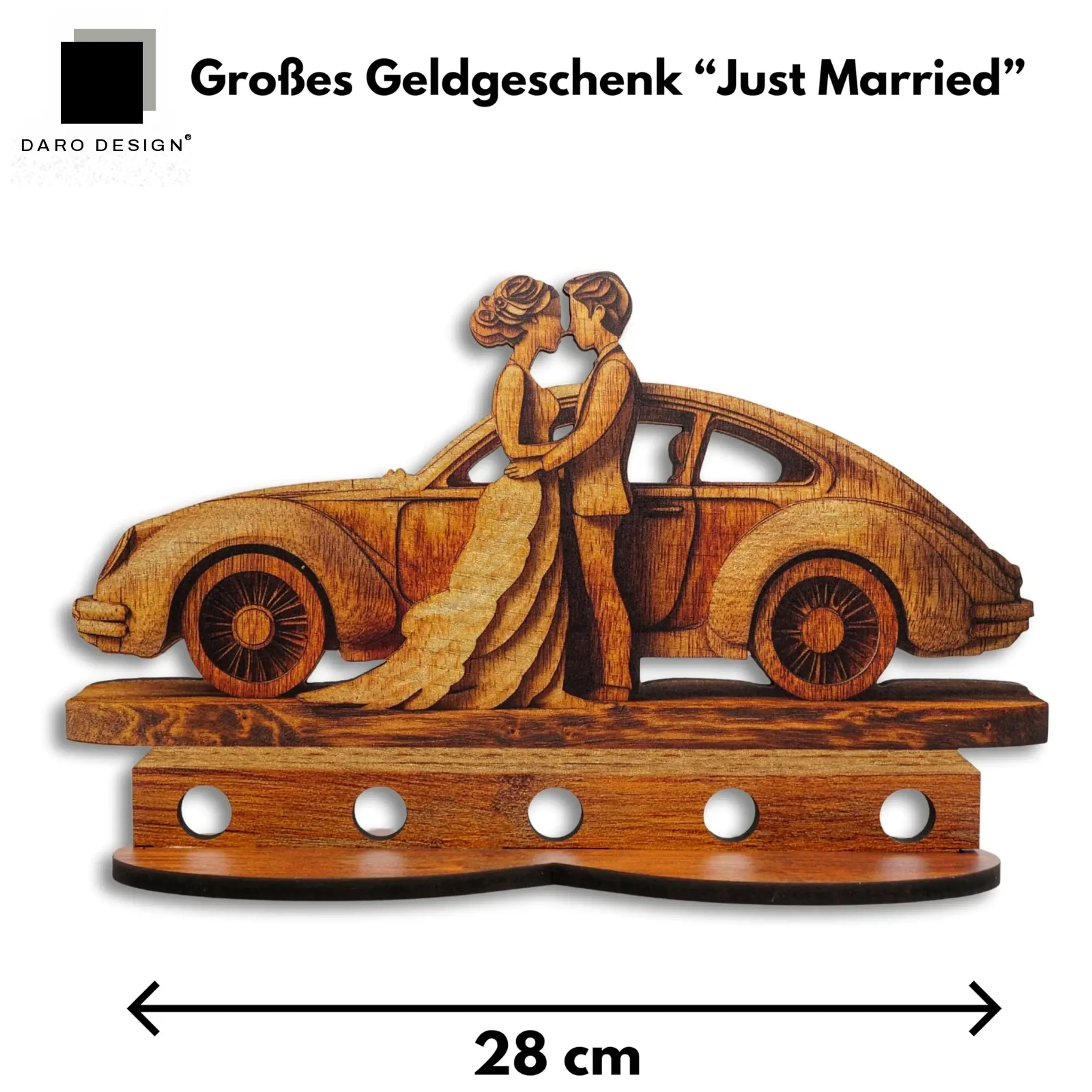 Großes Geldgeschenk „Ehepaar“ – Ansicht 2