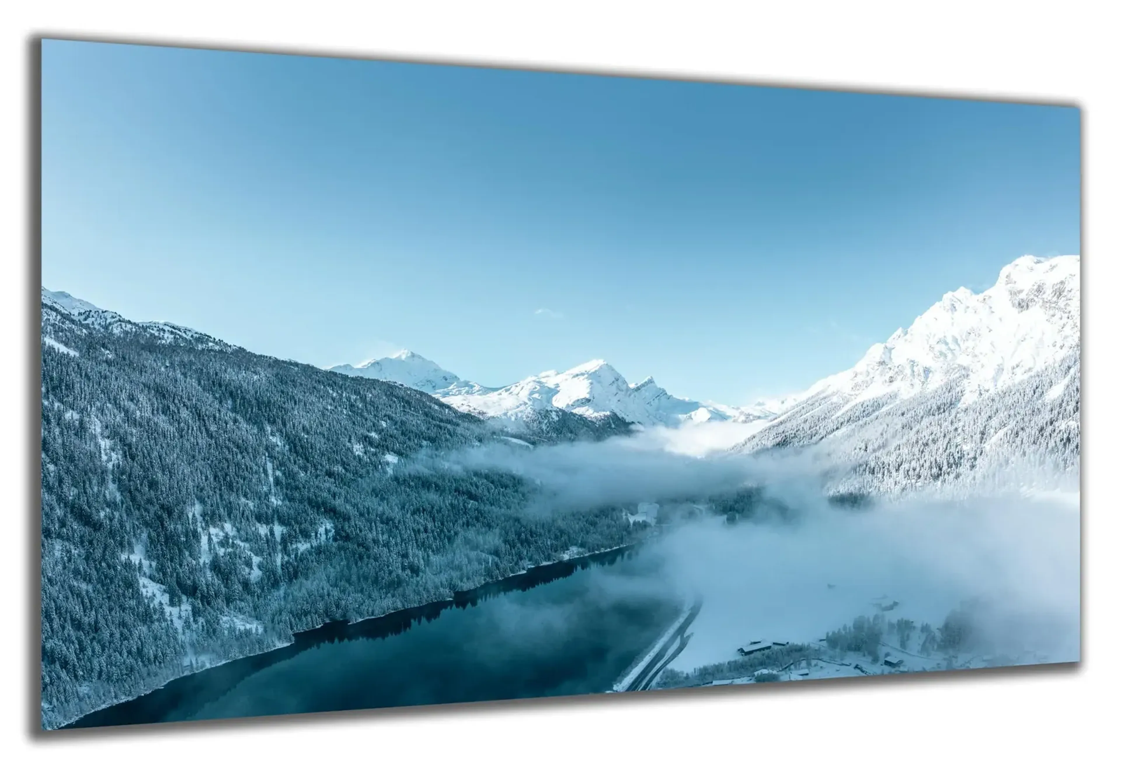 Wintersee im Nebel – Ansicht 5
