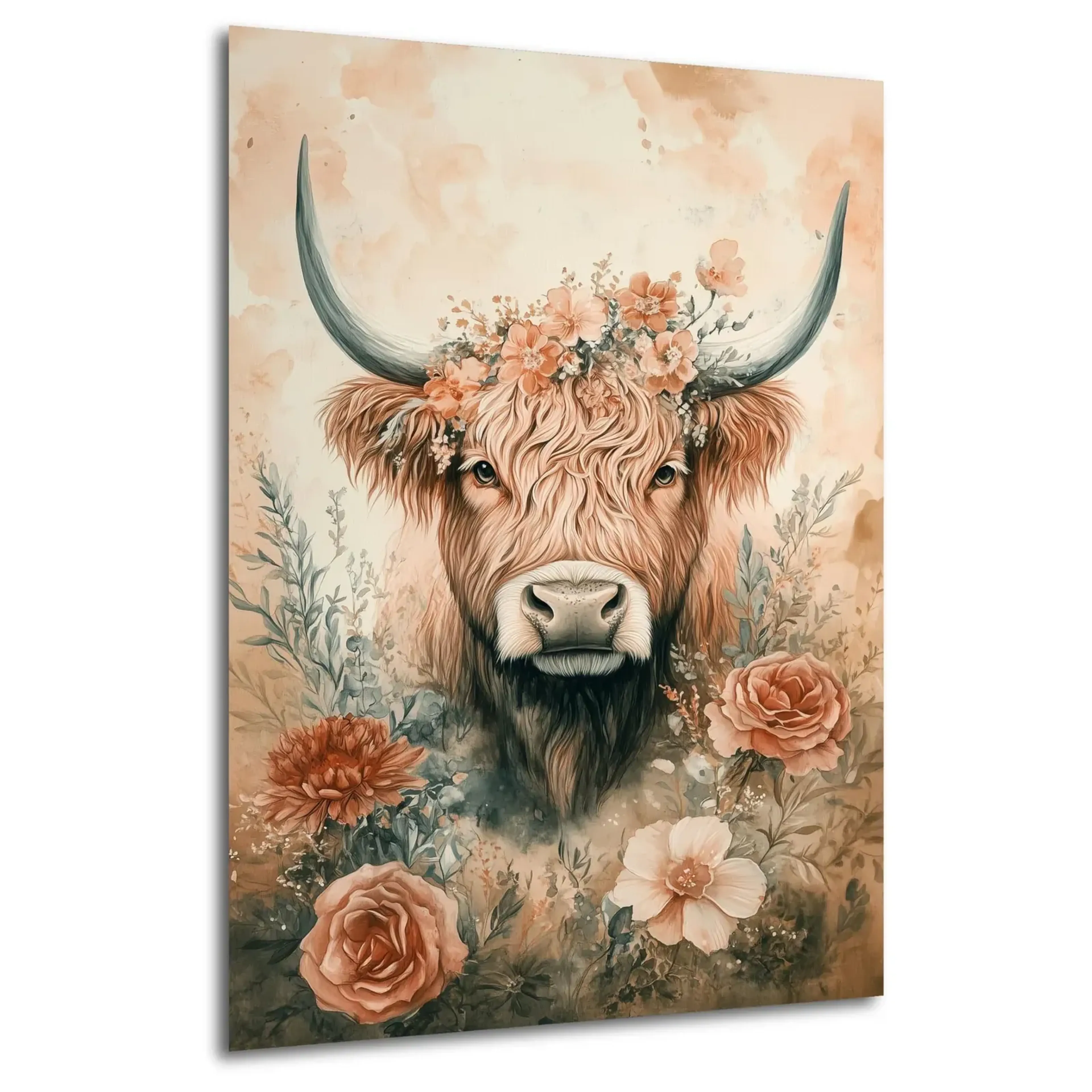 Hochlandrind mit Rosenkranz – Ansicht 5