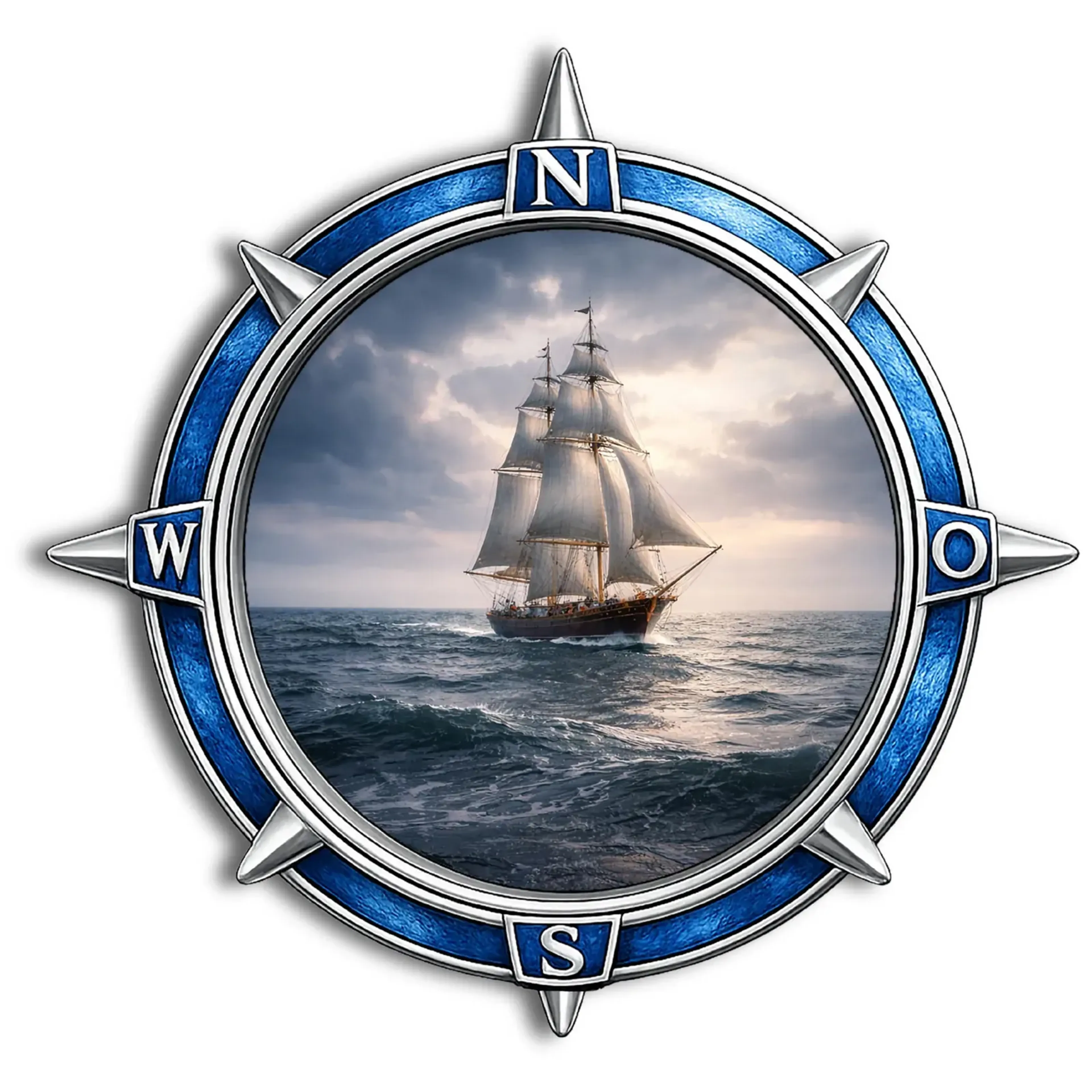 Segelschiff auf See – Ansicht 4
