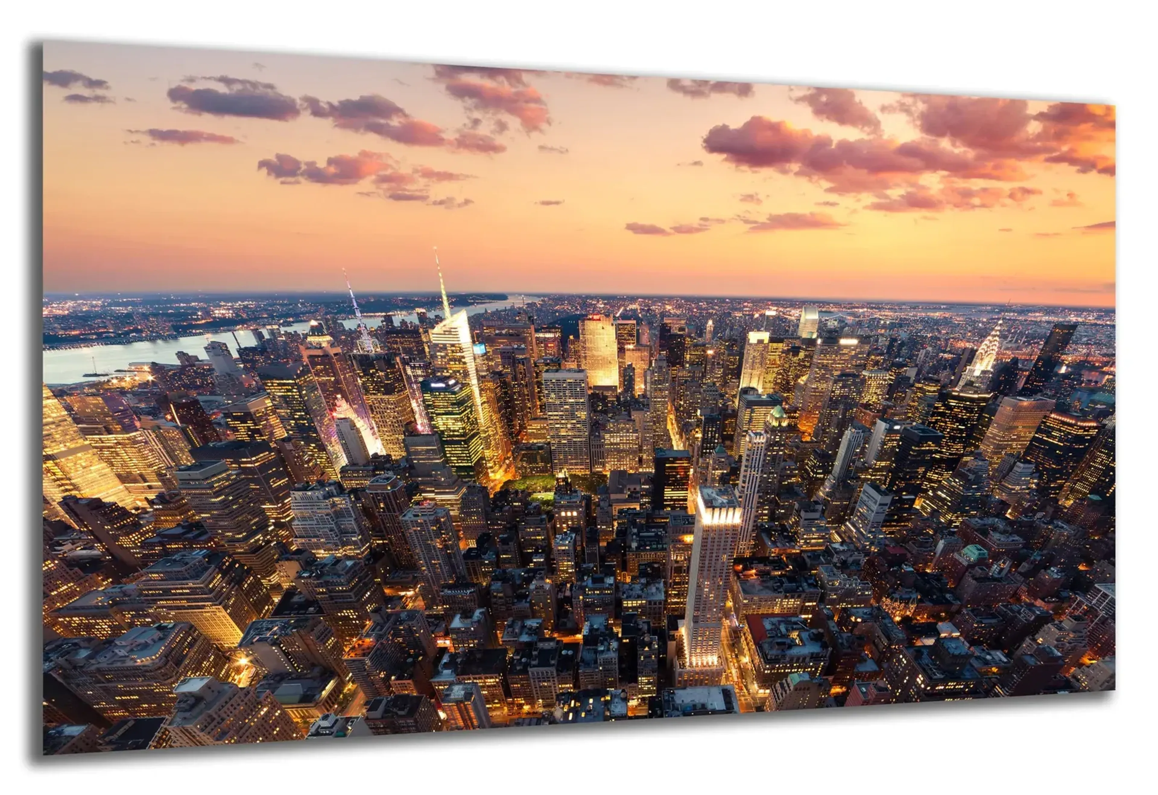 Manhattan unter Pfirsichhimmel – Ansicht 5