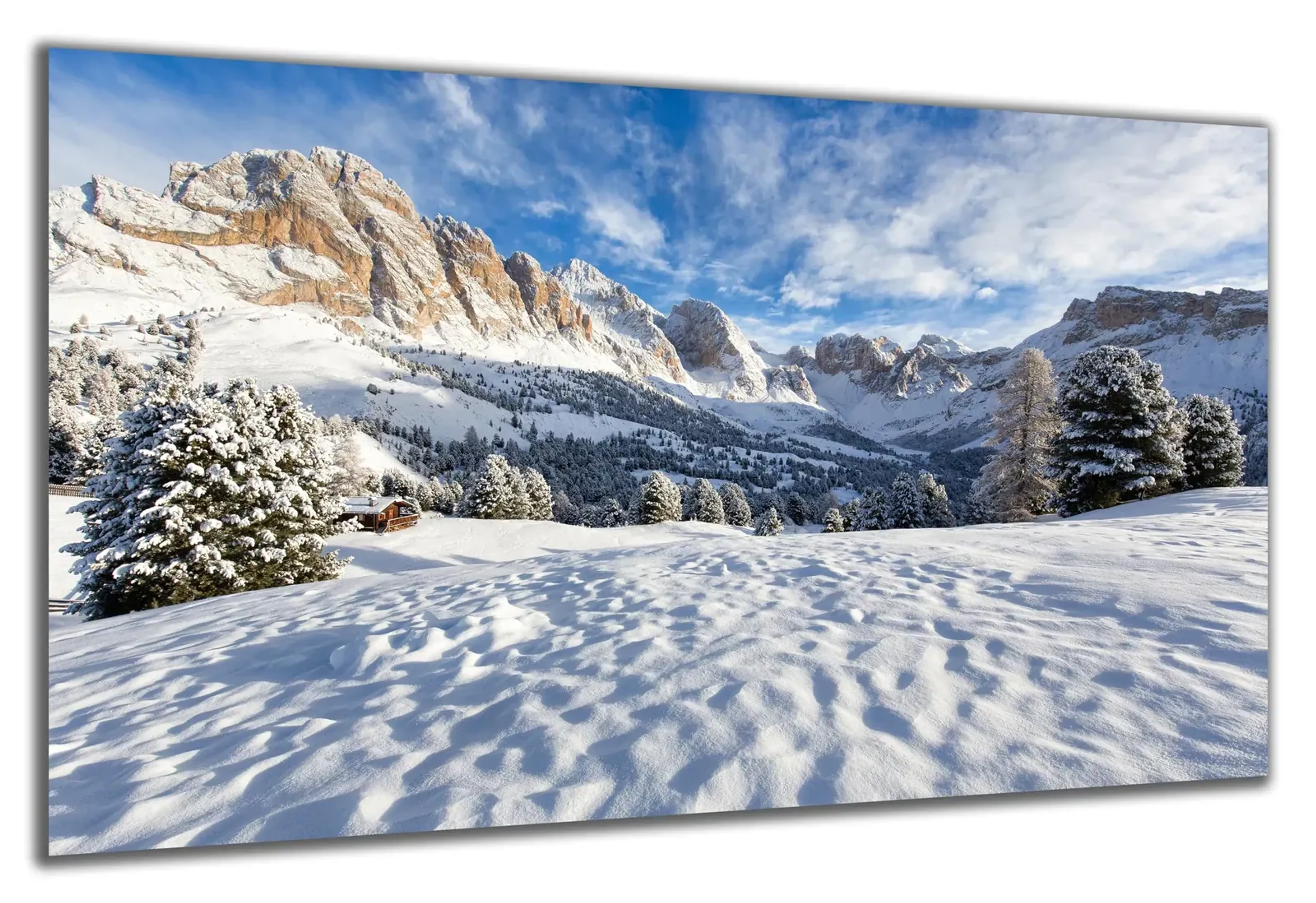 Verschneites Bergtal – Ansicht 5